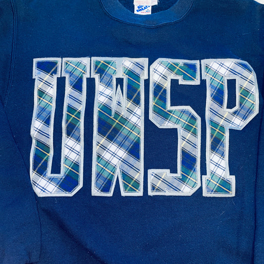 UW Stevens Point Vintage Crewneck - Medium - JerZees