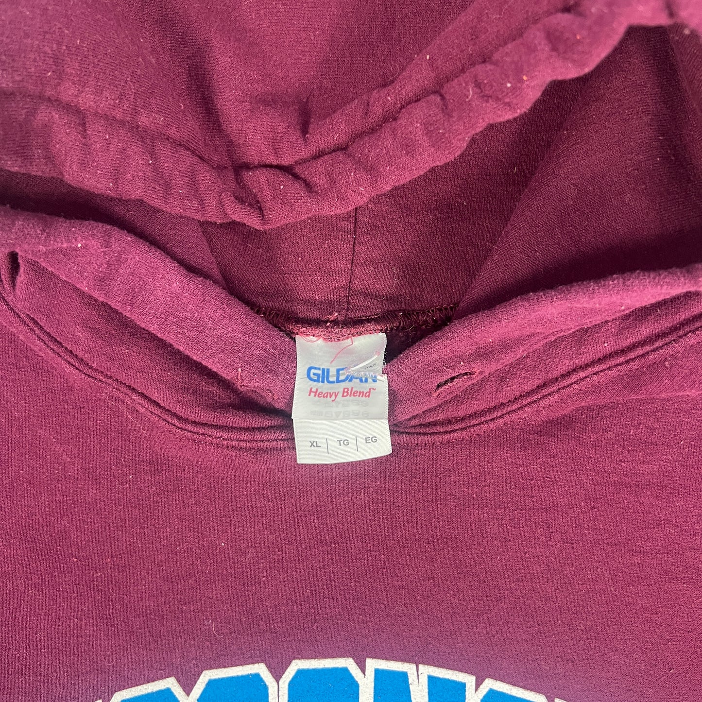 Retro Wisconsin Badgers Hoodie - XL - Gildan Alternate Colorway