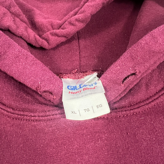 Retro Wisconsin Badgers Hoodie - XL - Gildan Alternate Colorway