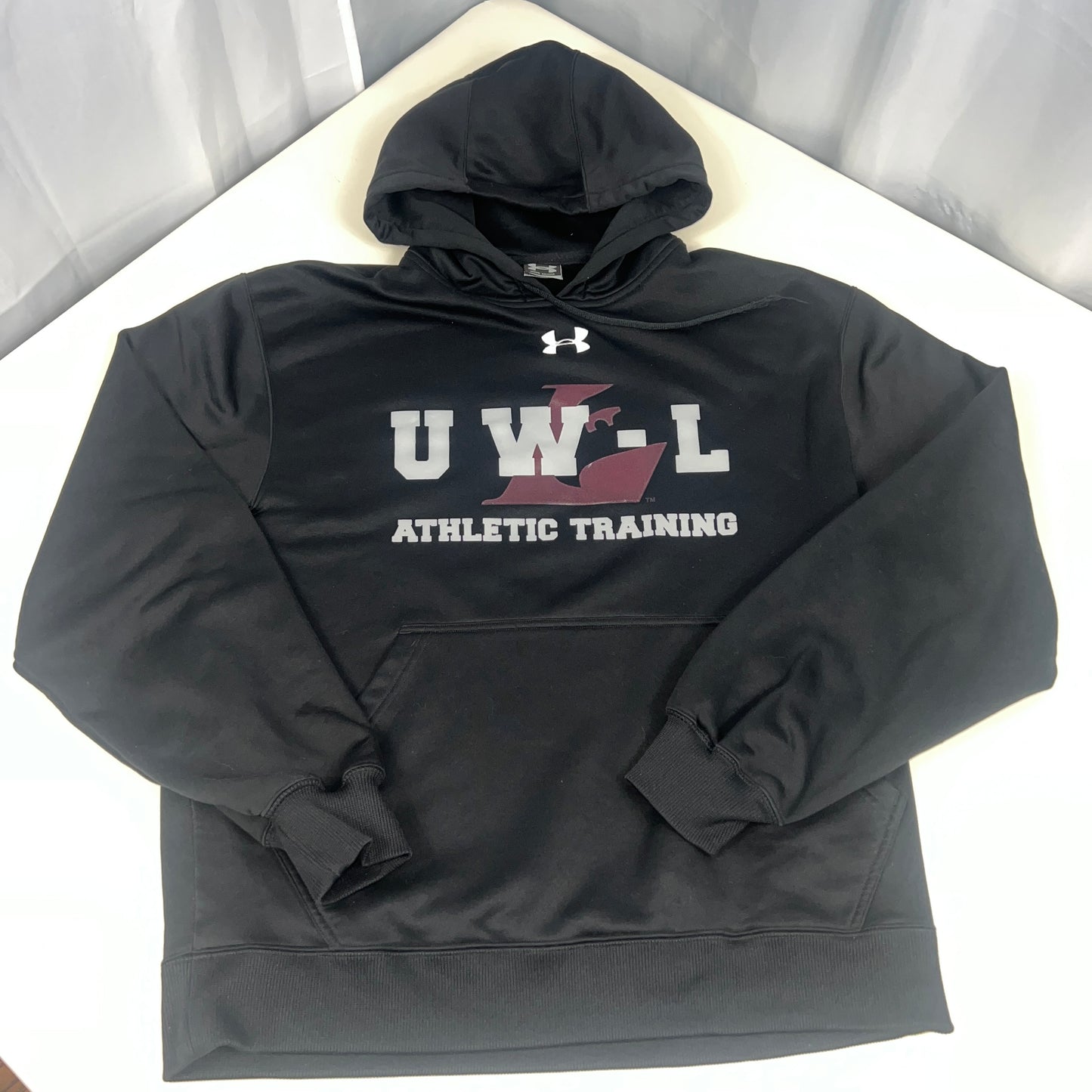UW LaCrosse Under Armour Hoodie - Small
