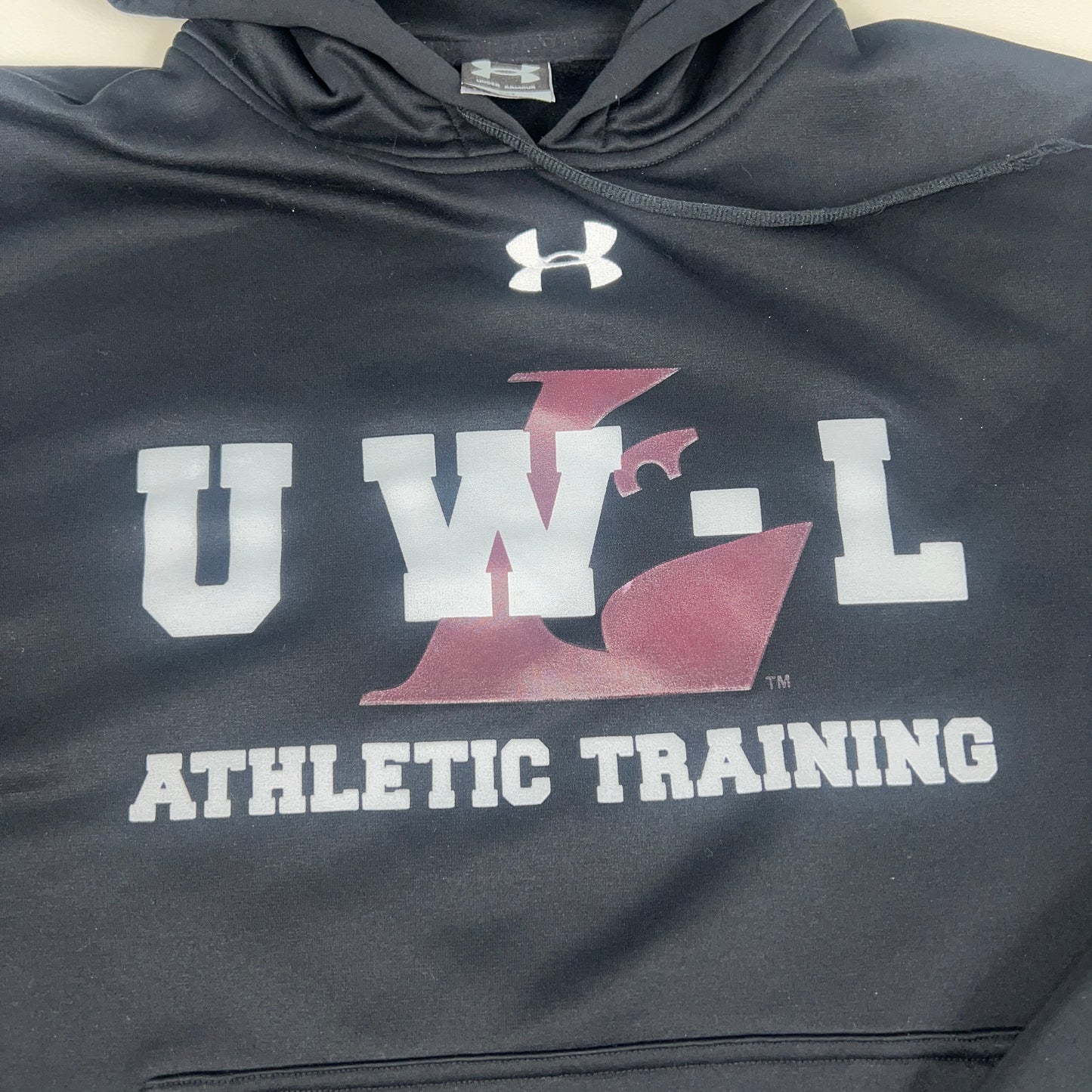 UW LaCrosse Under Armour Hoodie - Small