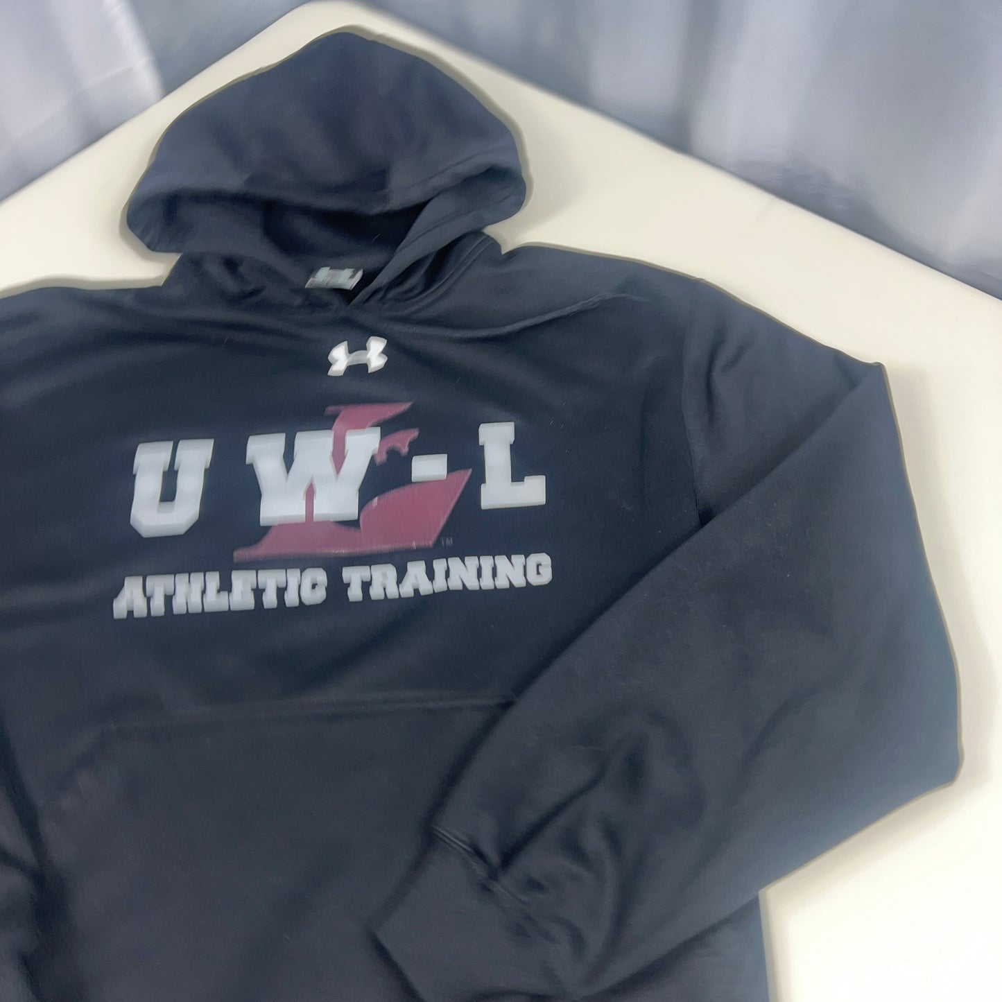 UW LaCrosse Under Armour Hoodie - Small