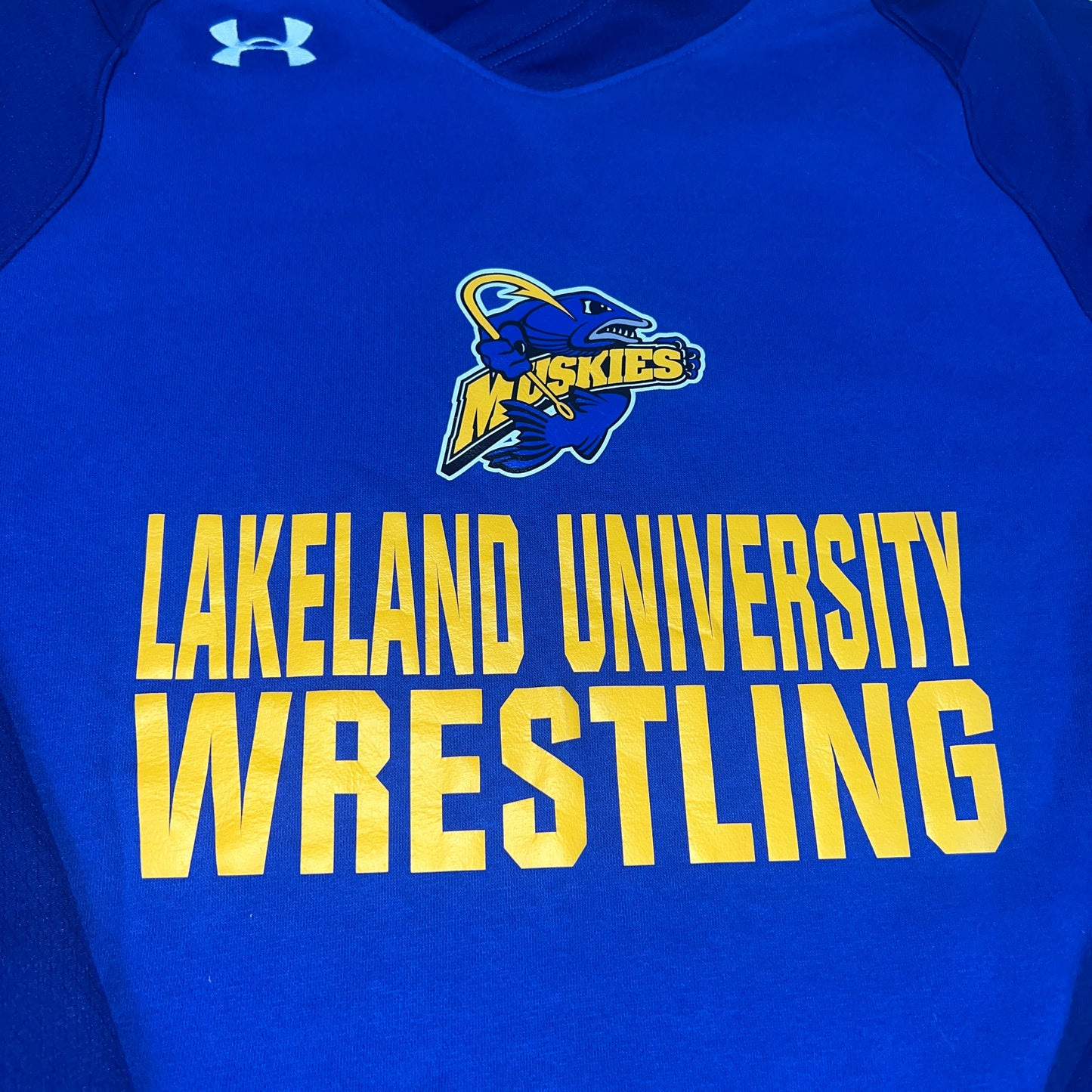 Lakeland University Wrestling Hoodie Under Armour - Medium