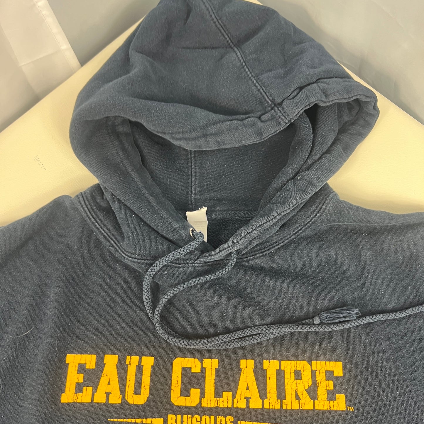 UW Eau Claire Blugolds Retro Hoodie - XL