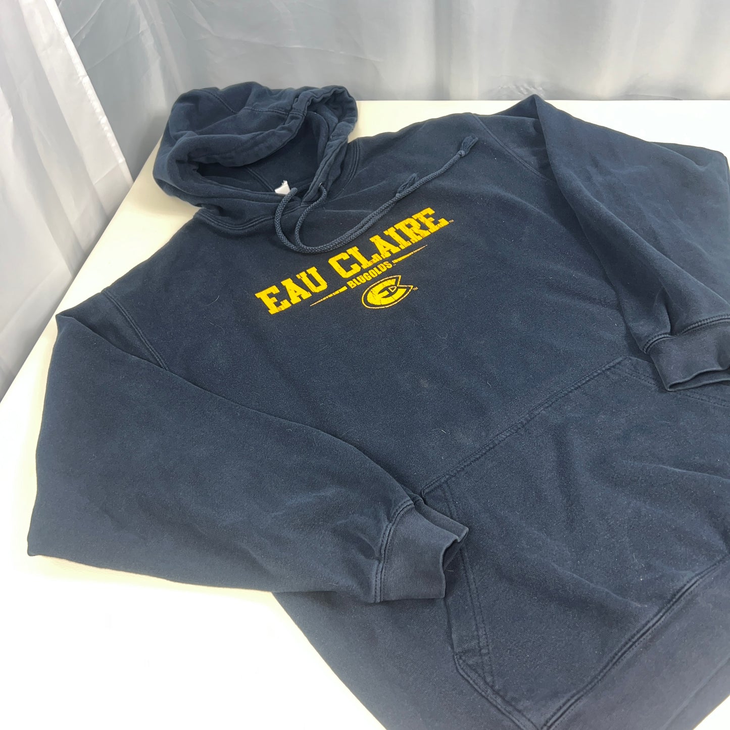 UW Eau Claire Blugolds Retro Hoodie - XL