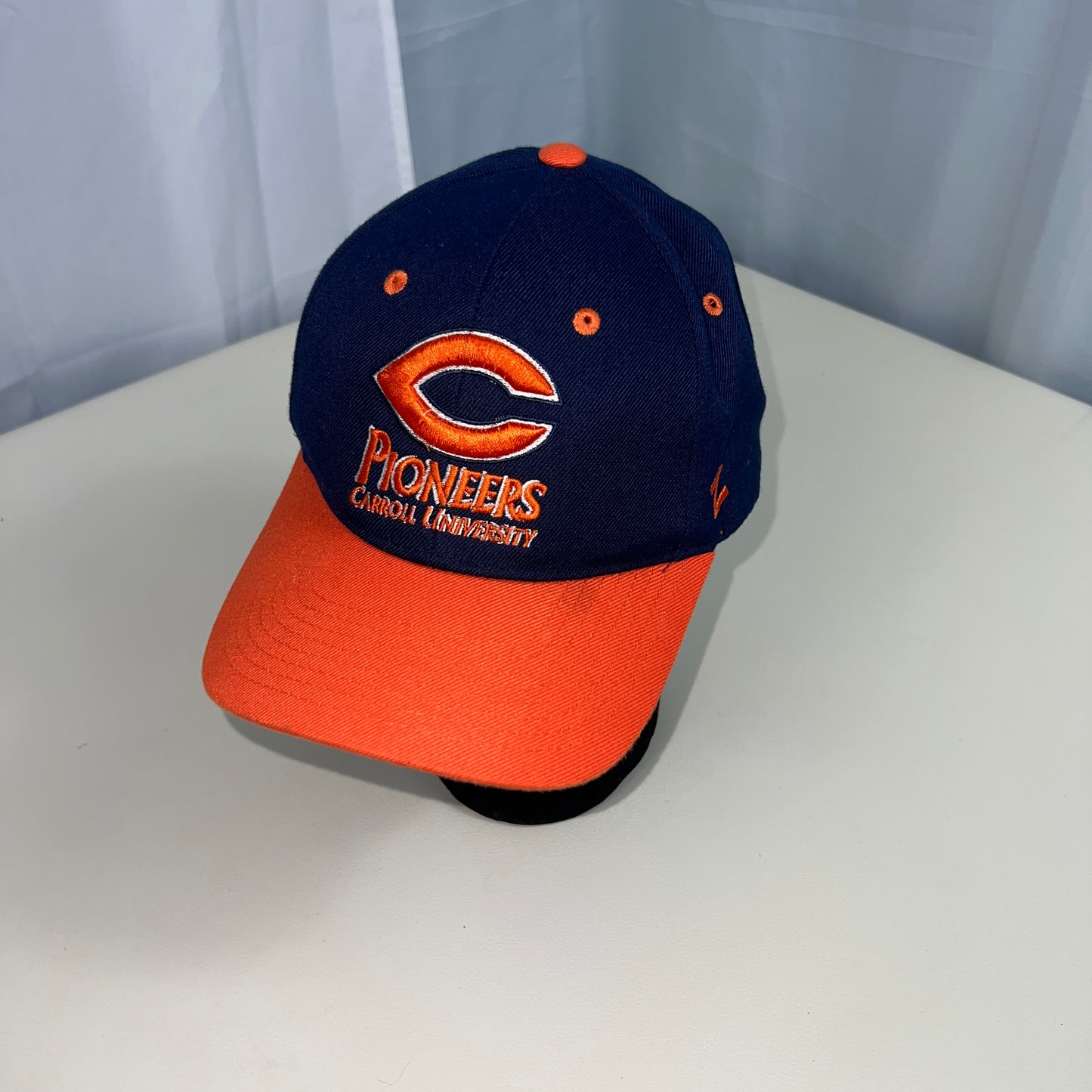 Carroll University Pioneers Retro Snapback Hat - Zephyr