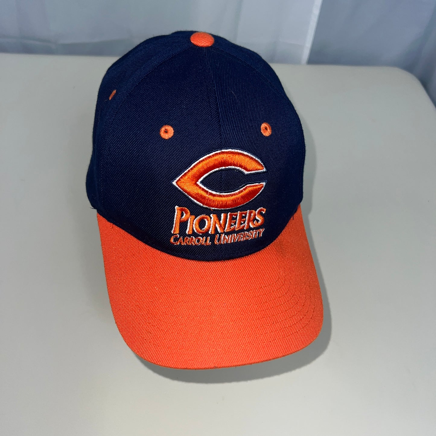 Carroll University Pioneers Retro Snapback Hat - Zephyr