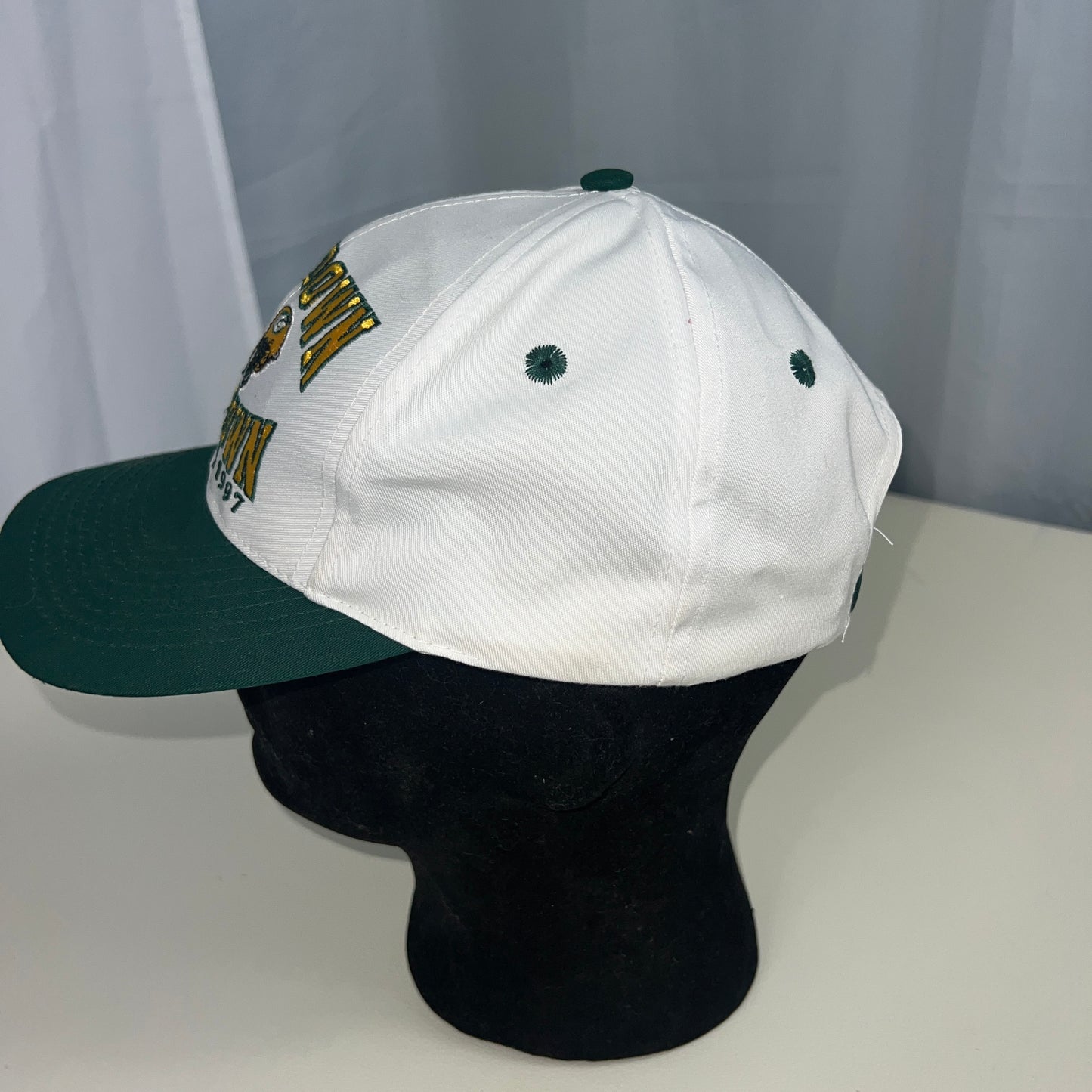 VTG 90s Logo 7 NFL Showdown in Titletown Hat Green Bay Packers vs Dallas Cowboys
