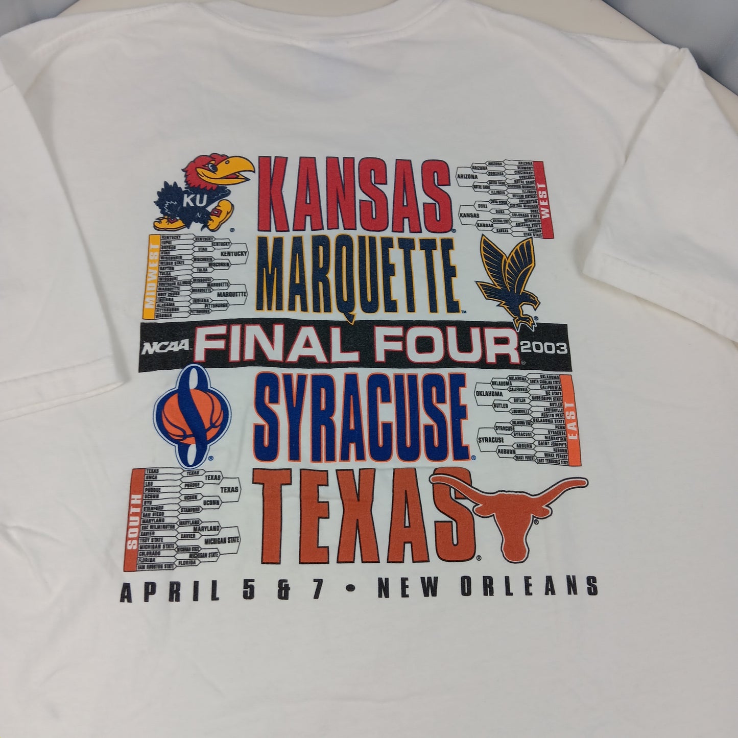 Marquette University Vintage T-Shirt - 2003 Final Four - XL
