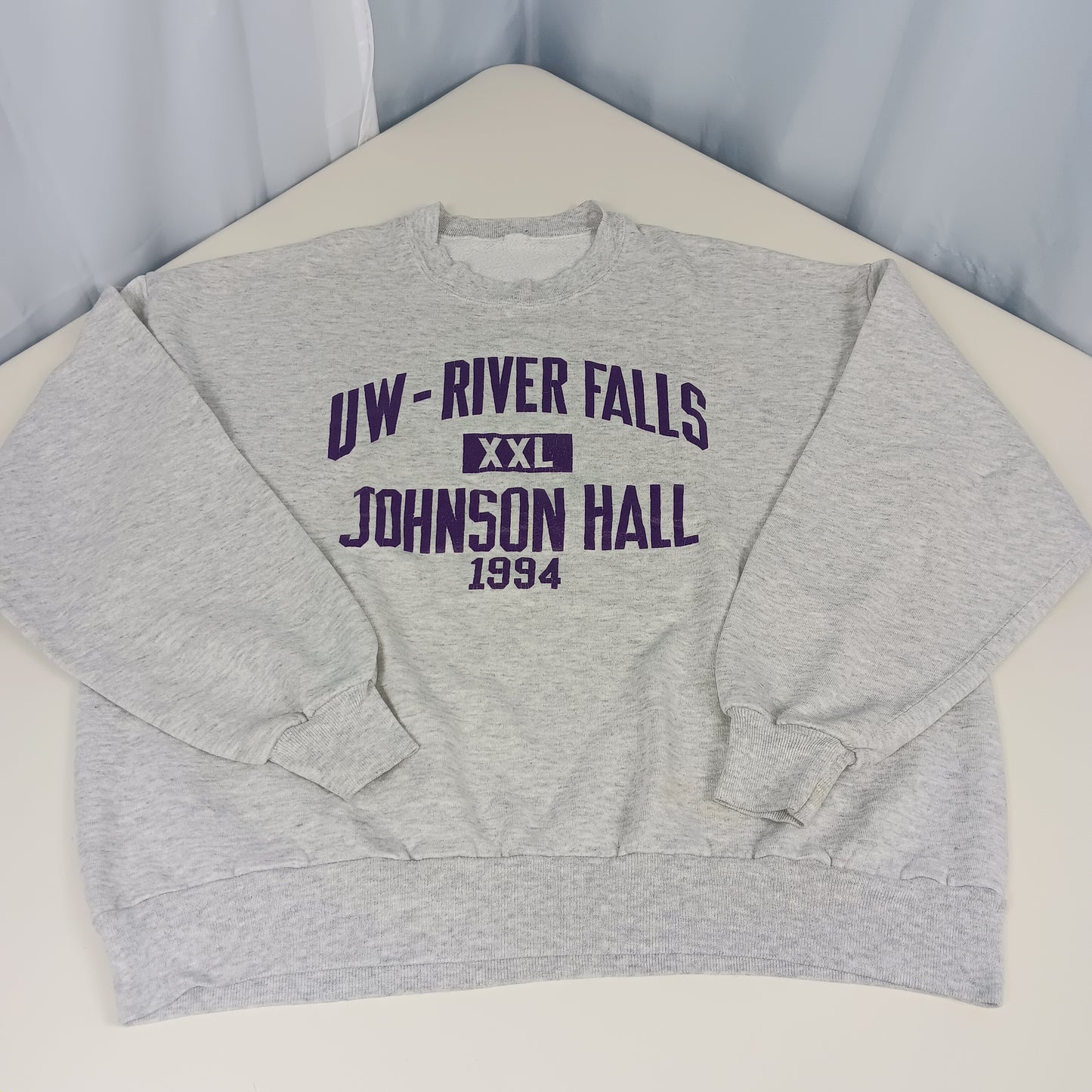 UW River Falls Vintage Crewneck 1994 Johnson Hall Medium/Large