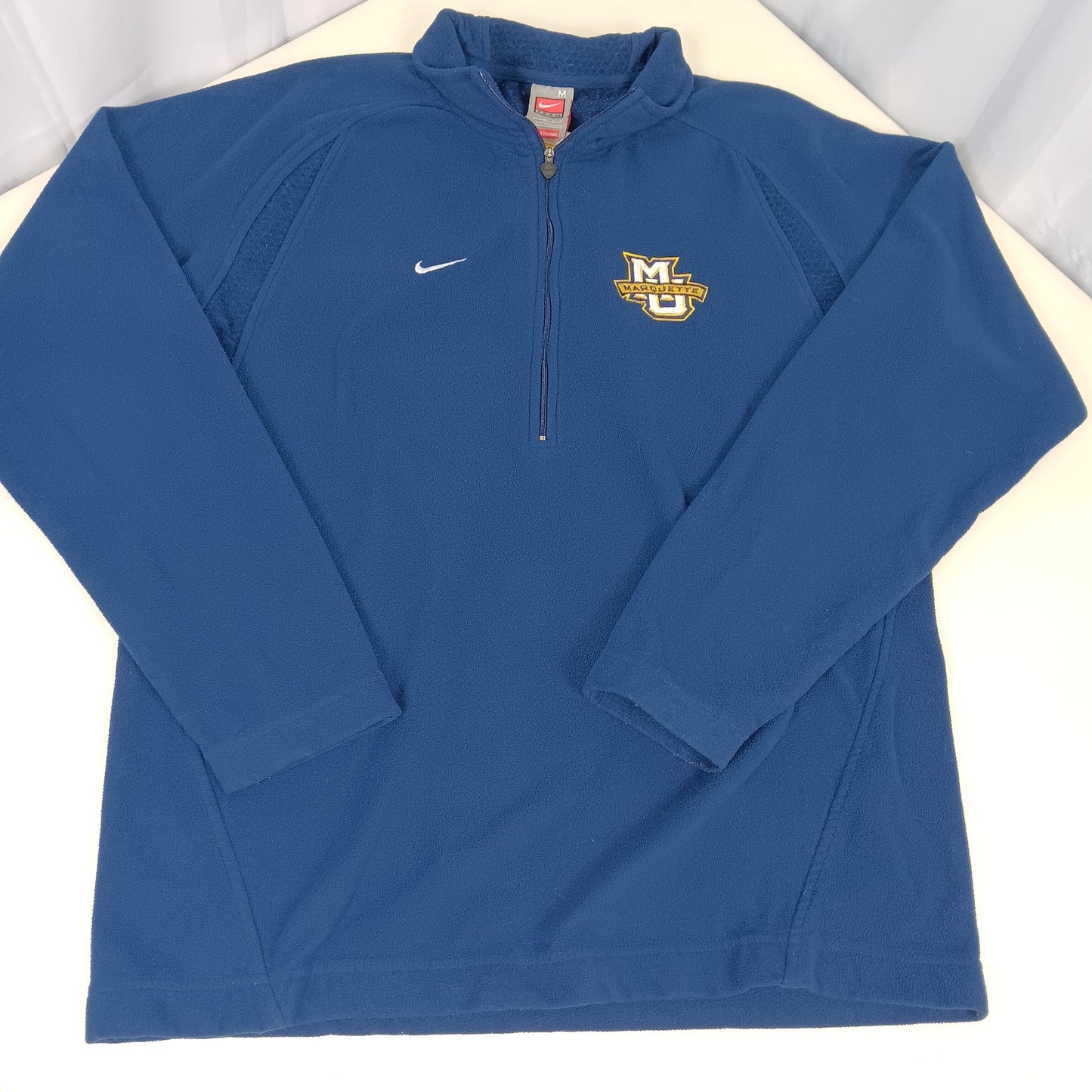 Marquette University Vintage 1/4 Zip Sweatshirt - Nike - Medium