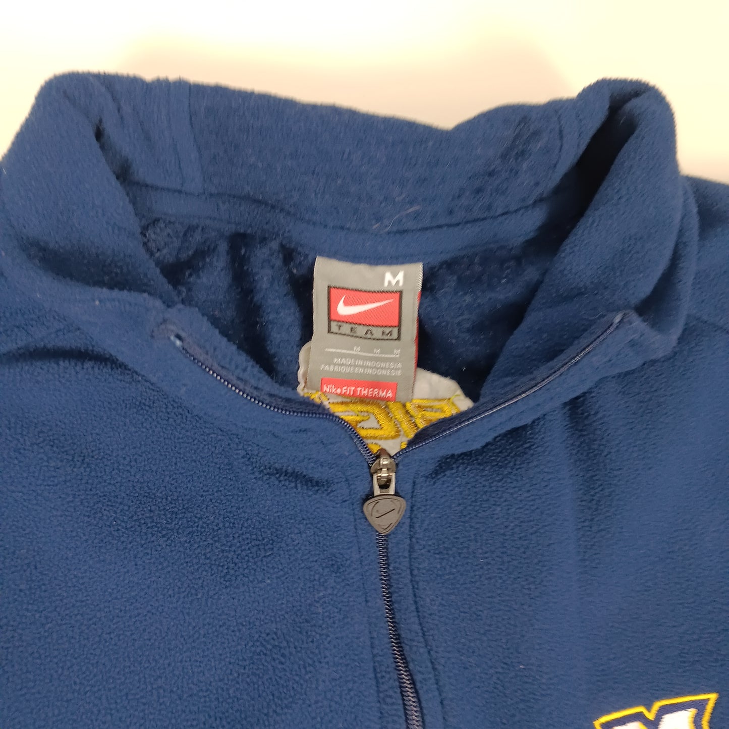 Marquette University Vintage 1/4 Zip Sweatshirt - Nike - Medium