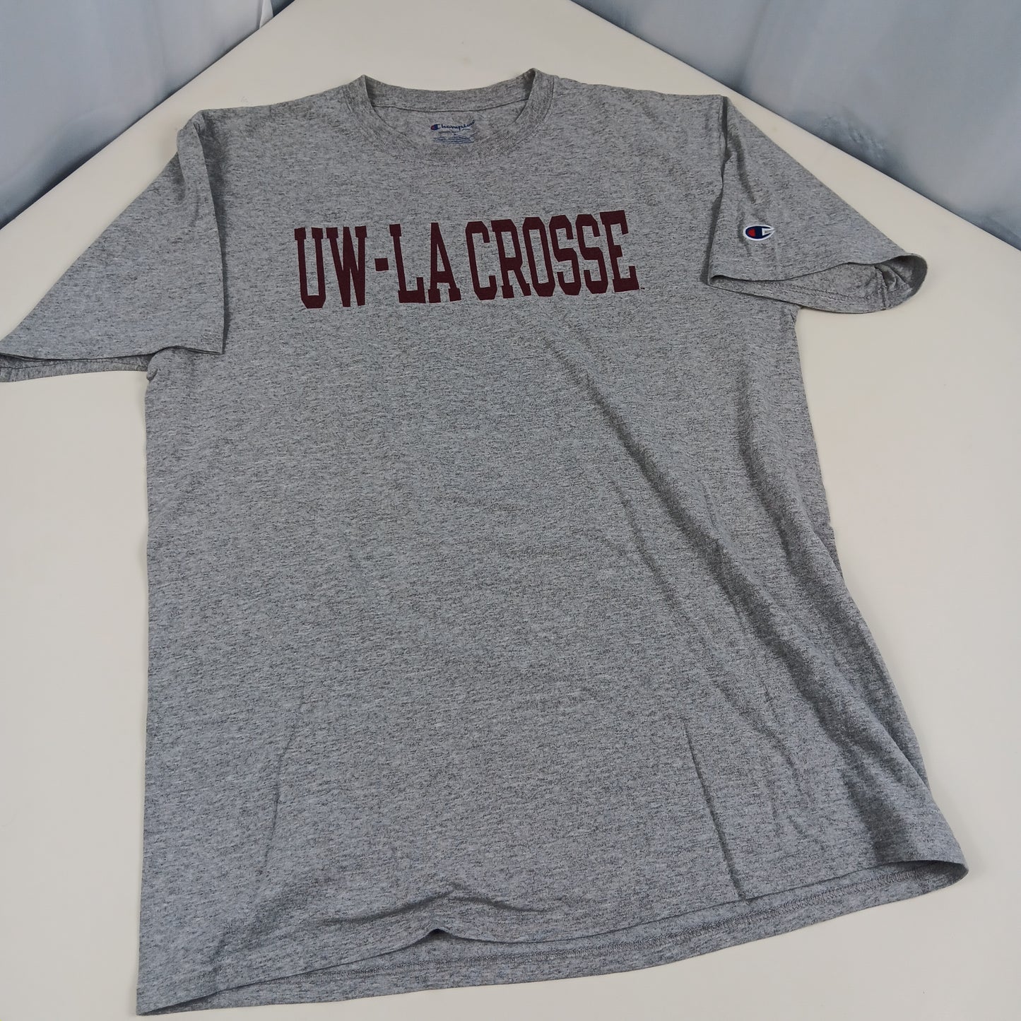 UW LaCrosse Champion T-Shirt - Large