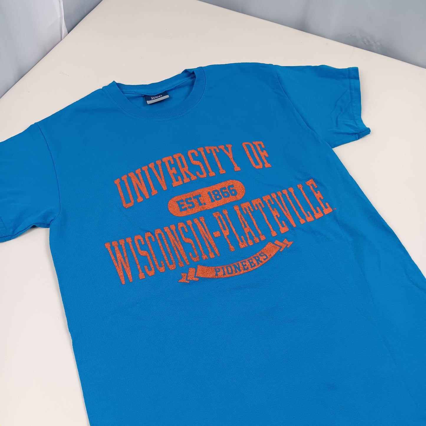 UW Platteville Retro T Shirt - MV Sport - Small