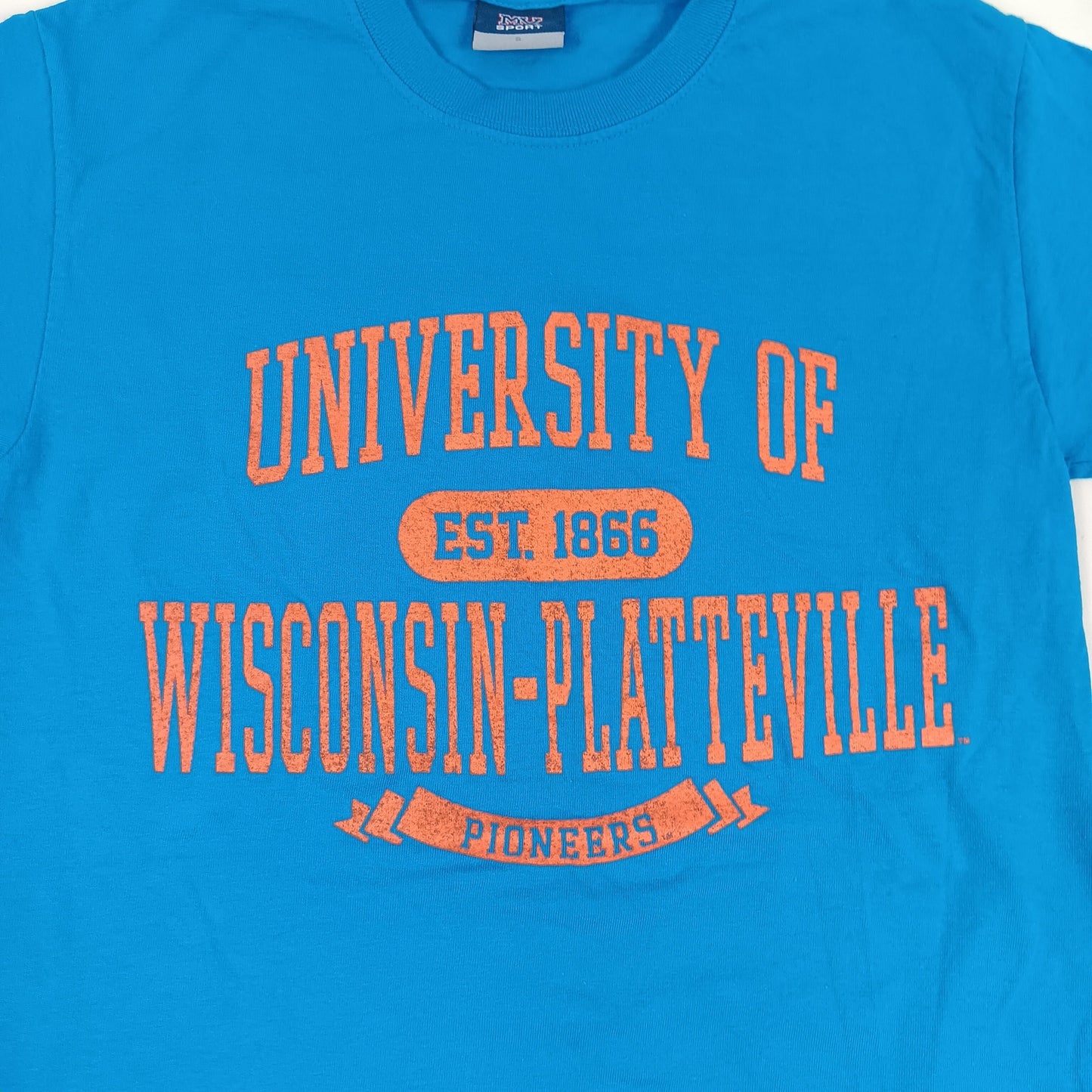 UW Platteville Retro T Shirt - MV Sport - Small