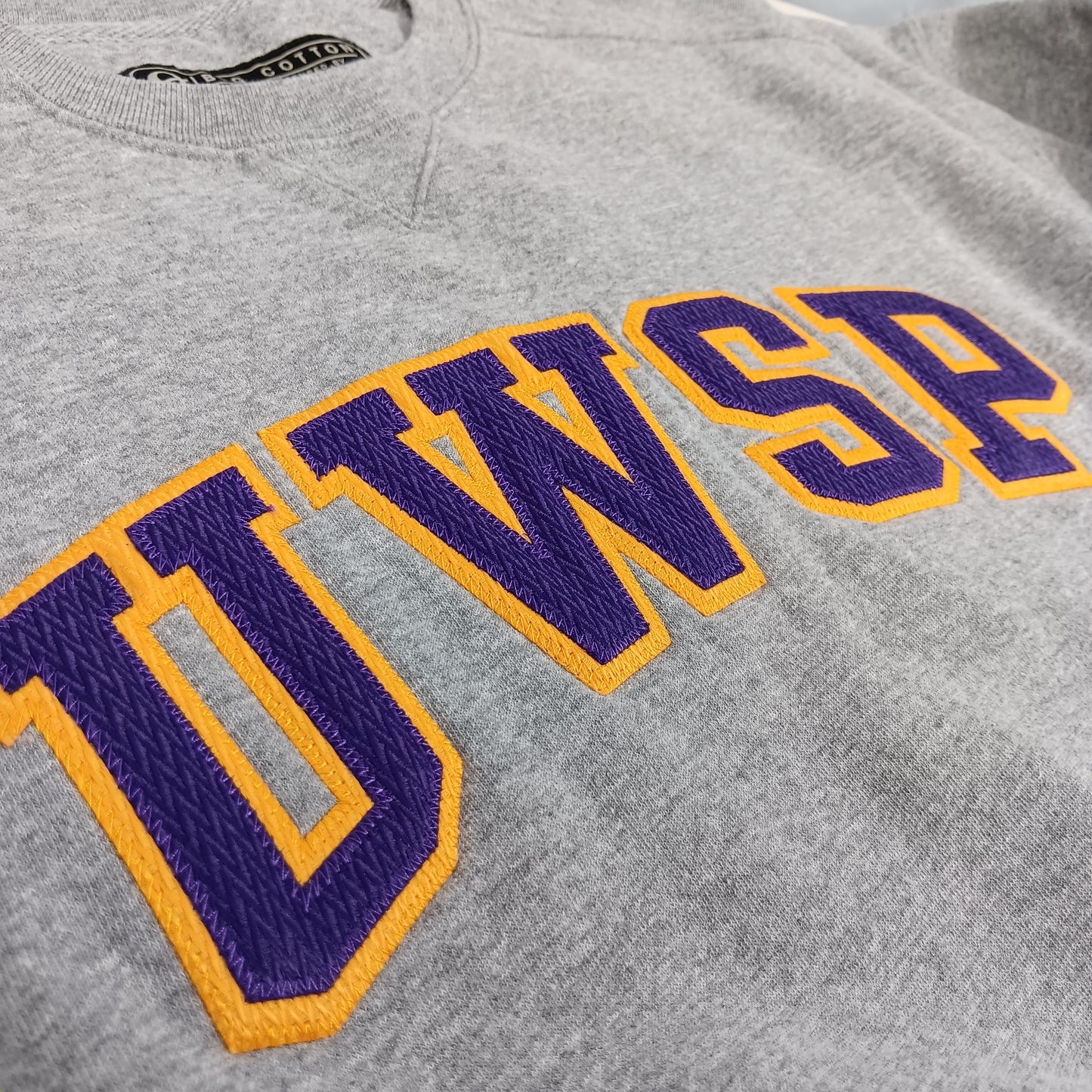 UW Stevens Point Vintage Embroidered Crewneck - Large - Gear for Sport