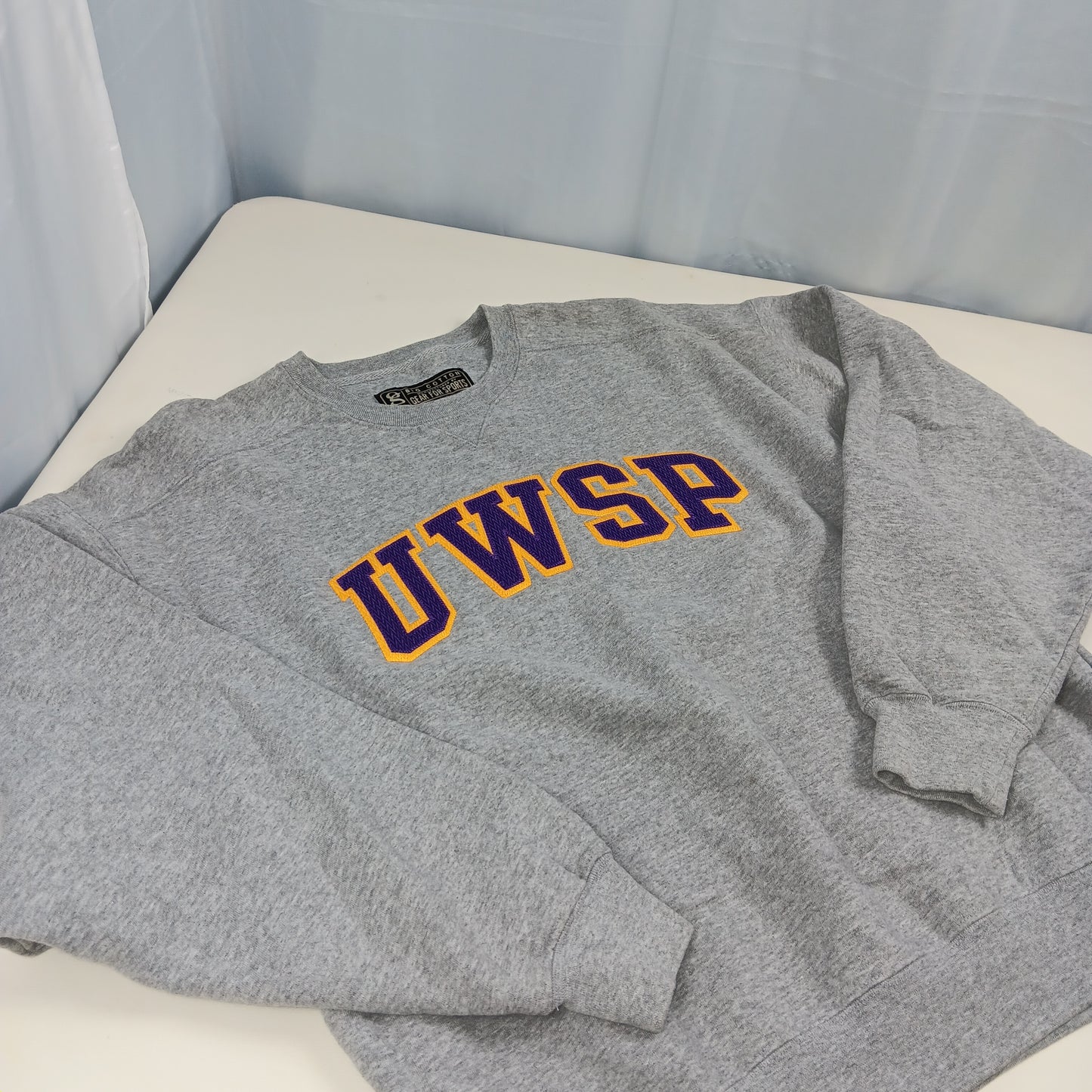 UW Stevens Point Vintage Embroidered Crewneck - Large - Gear for Sport