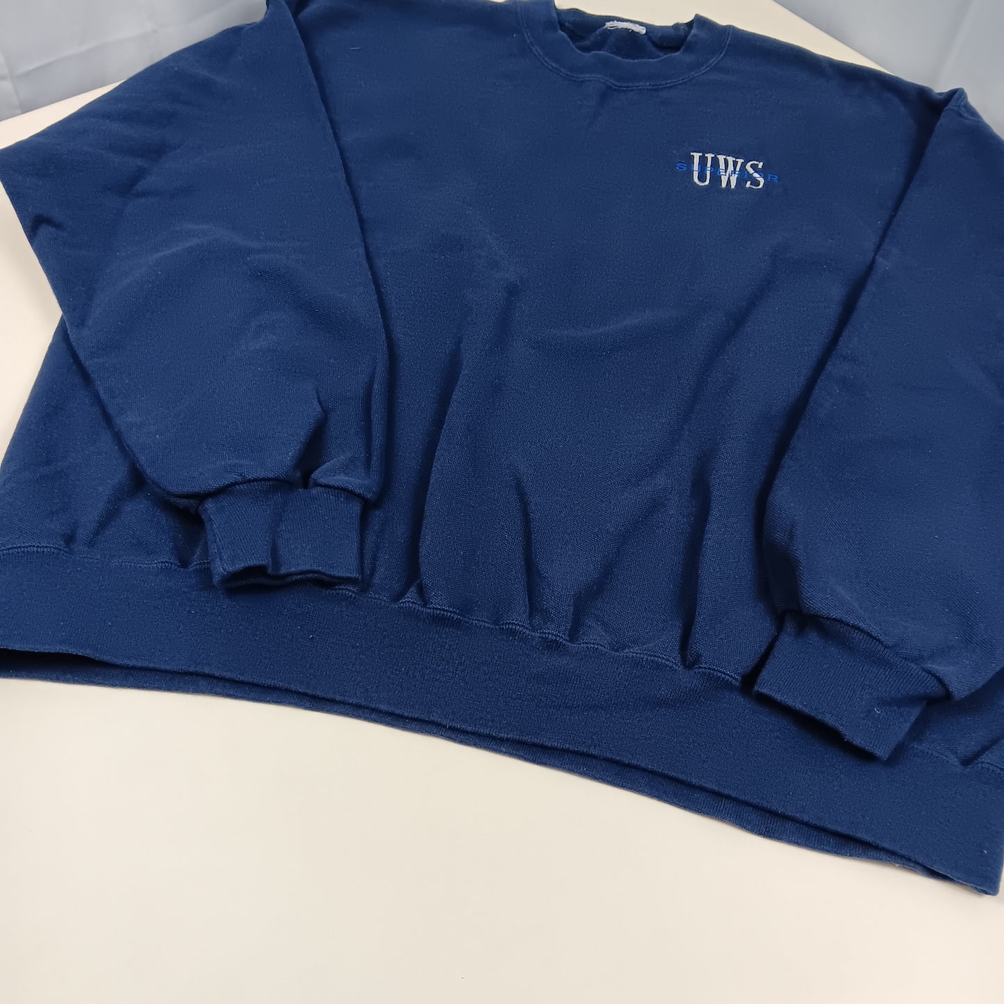 UW Superior Vintage Embroidered Crewneck - XXL