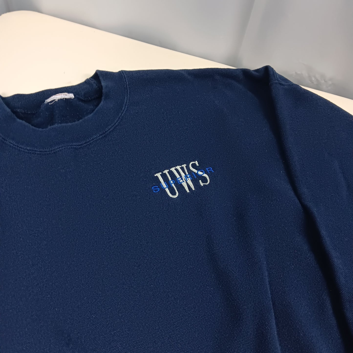 UW Superior Vintage Embroidered Crewneck - XXL