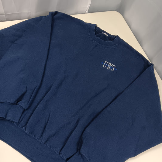 UW Superior Vintage Embroidered Crewneck - XXL