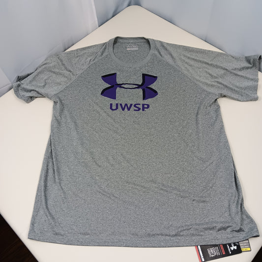 UW Stevens Point Athletic Tee - XXL - New With Tag - Under Armour