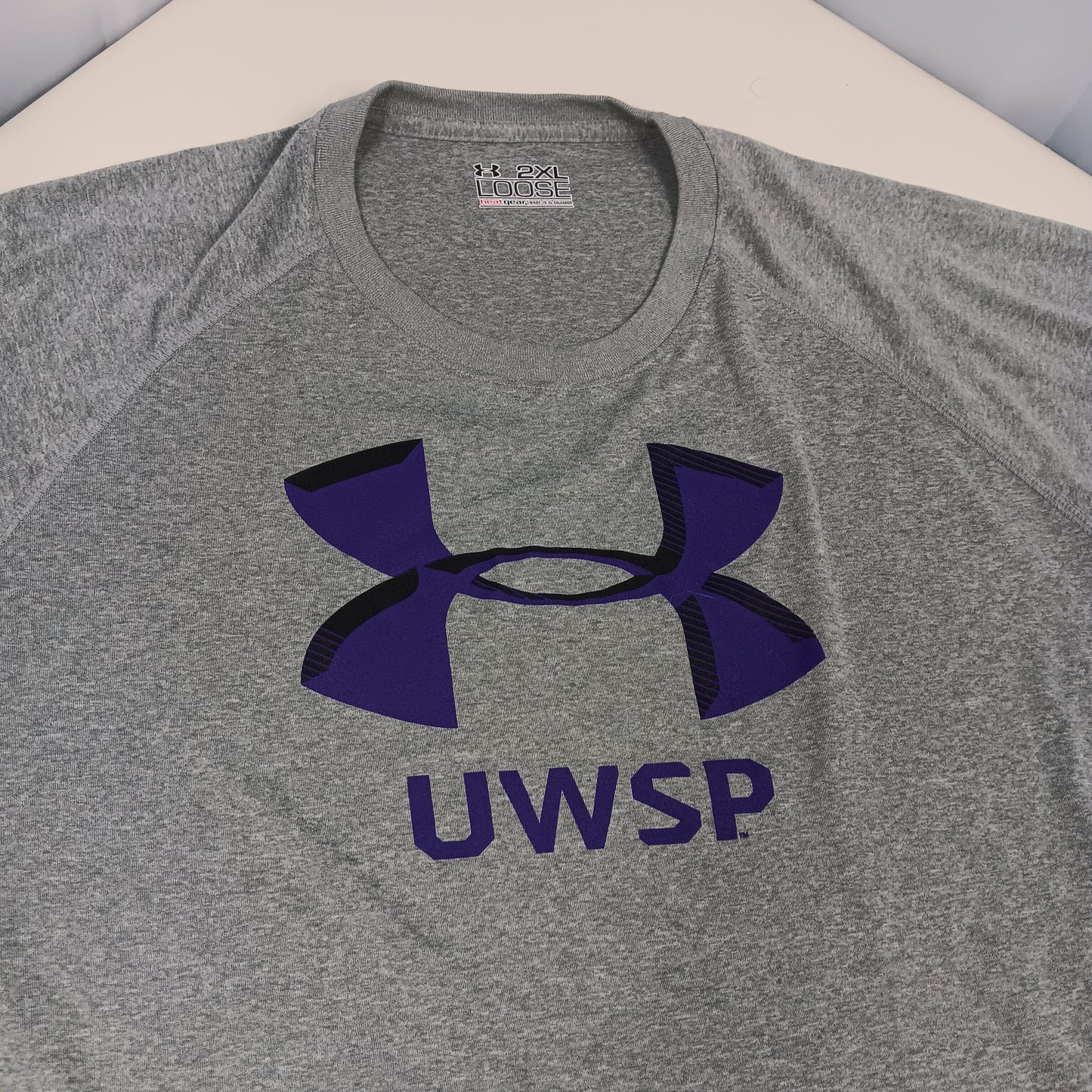 UW Stevens Point Athletic Tee - XXL - New With Tag - Under Armour