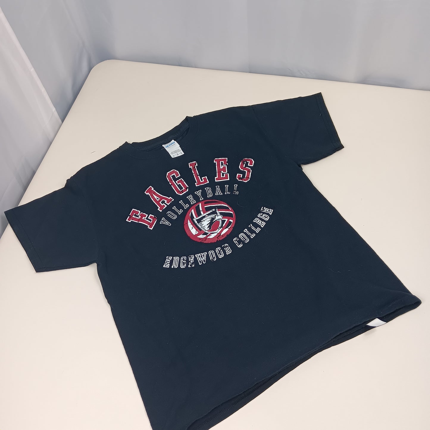 Edgewood College Women's Volleyball T-Shirt - Youth Large (Adult Small) - Gildan