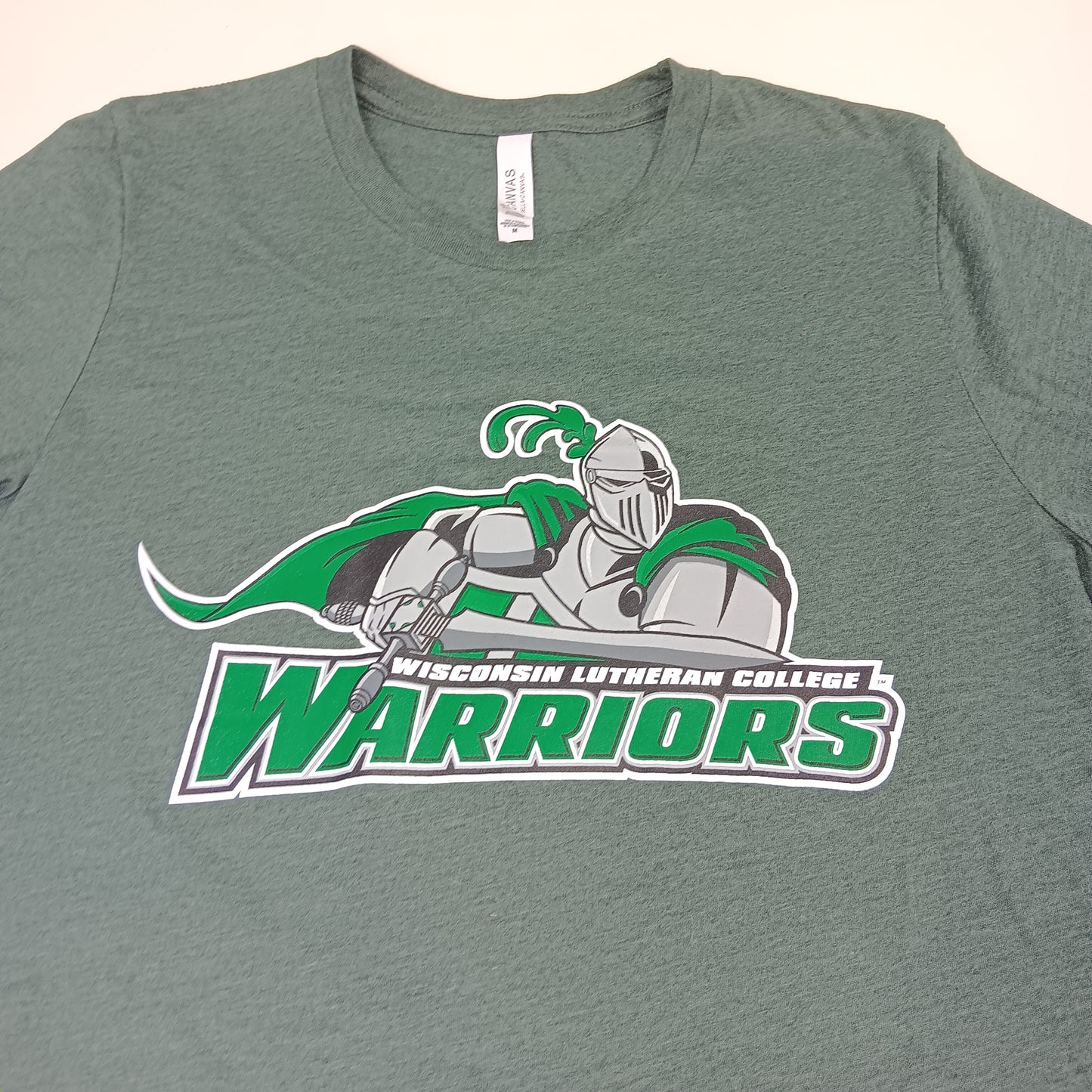 Wisconsin Lutheran College Warriors Athletic Tee - Medium - Canvas