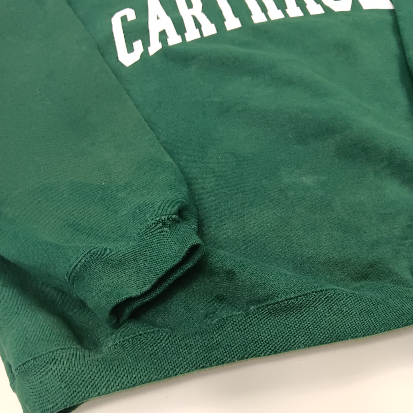 Carthage College Vintage Sweatshirt - XXL - Cotton Exchange