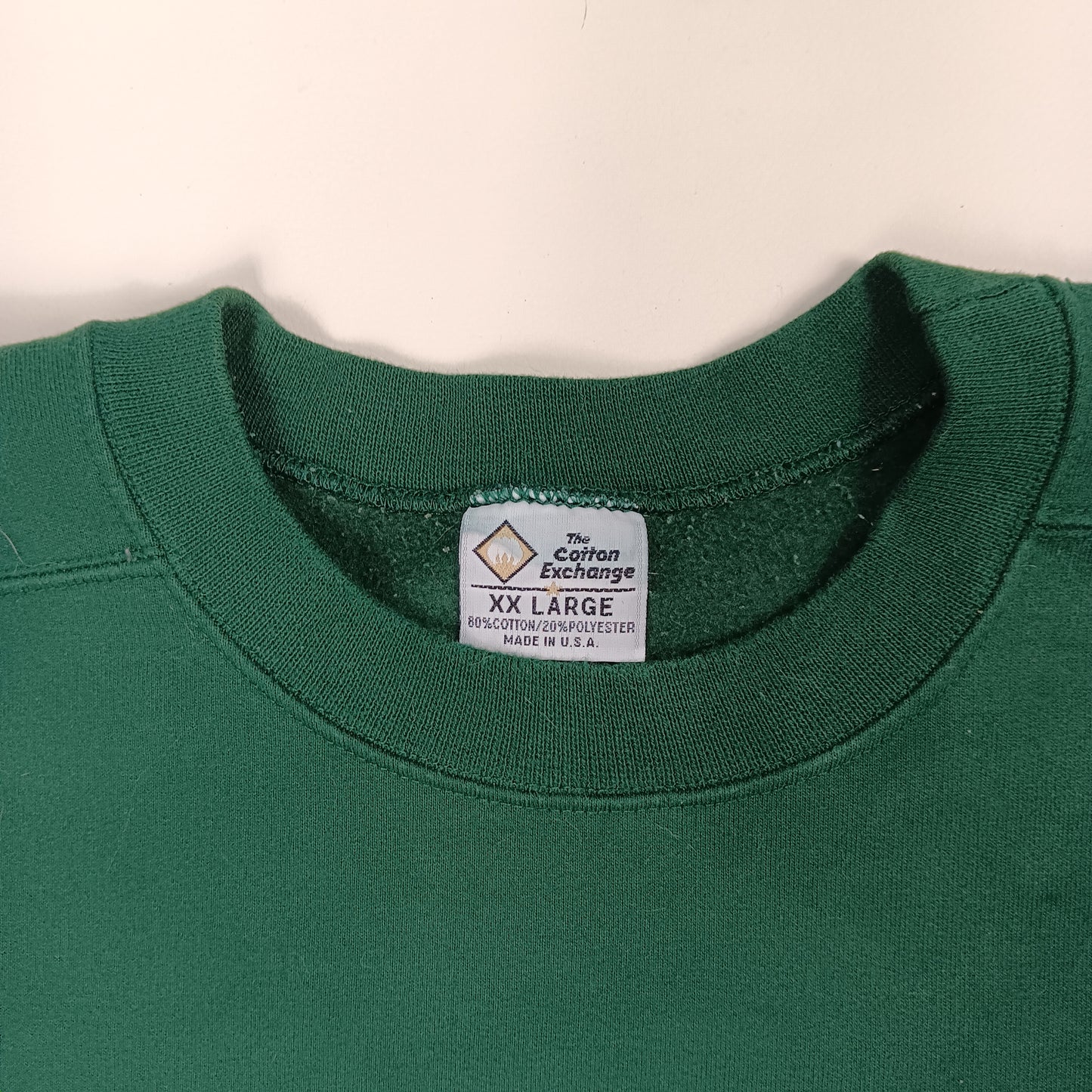 Carthage College Vintage Sweatshirt - XXL - Cotton Exchange