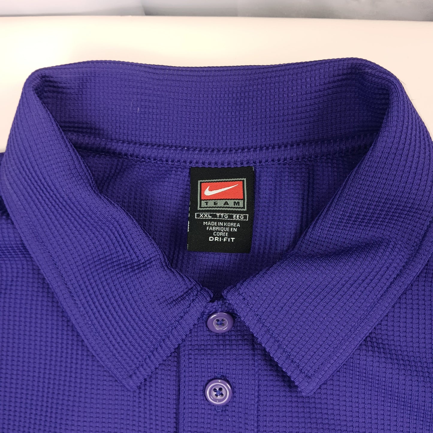 UW Stevens Point Football Vintage Polo - XXL - Nike