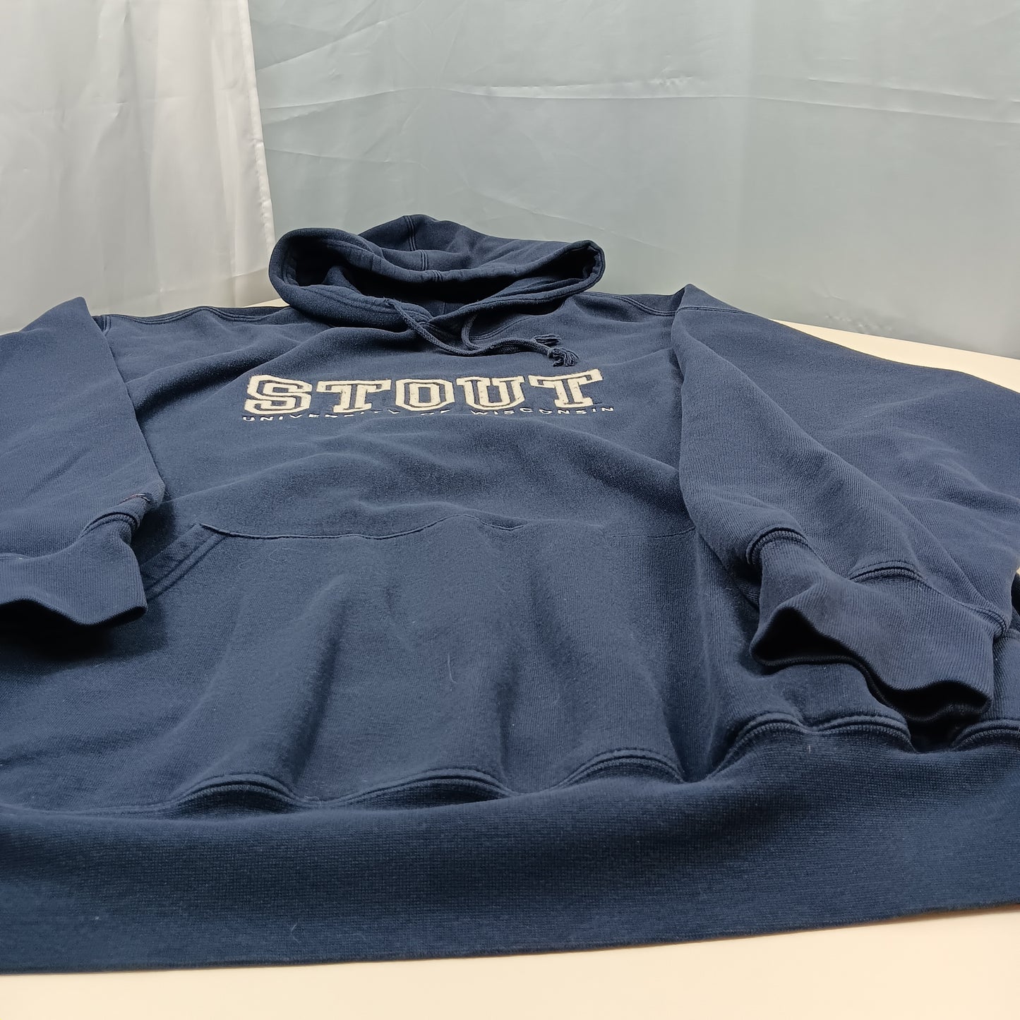 UW Stout Blue Devils Embroidered Hoodie - XL - Jansport