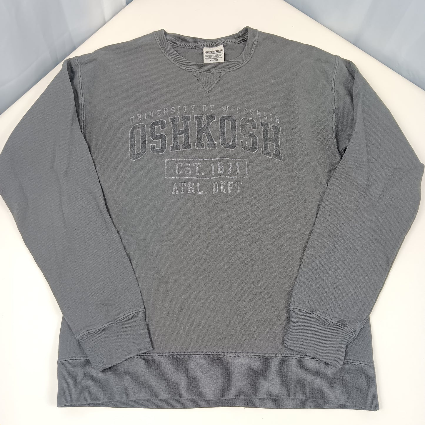 UW Oshkosh Modern Crewneck - Small - Comfort Wash