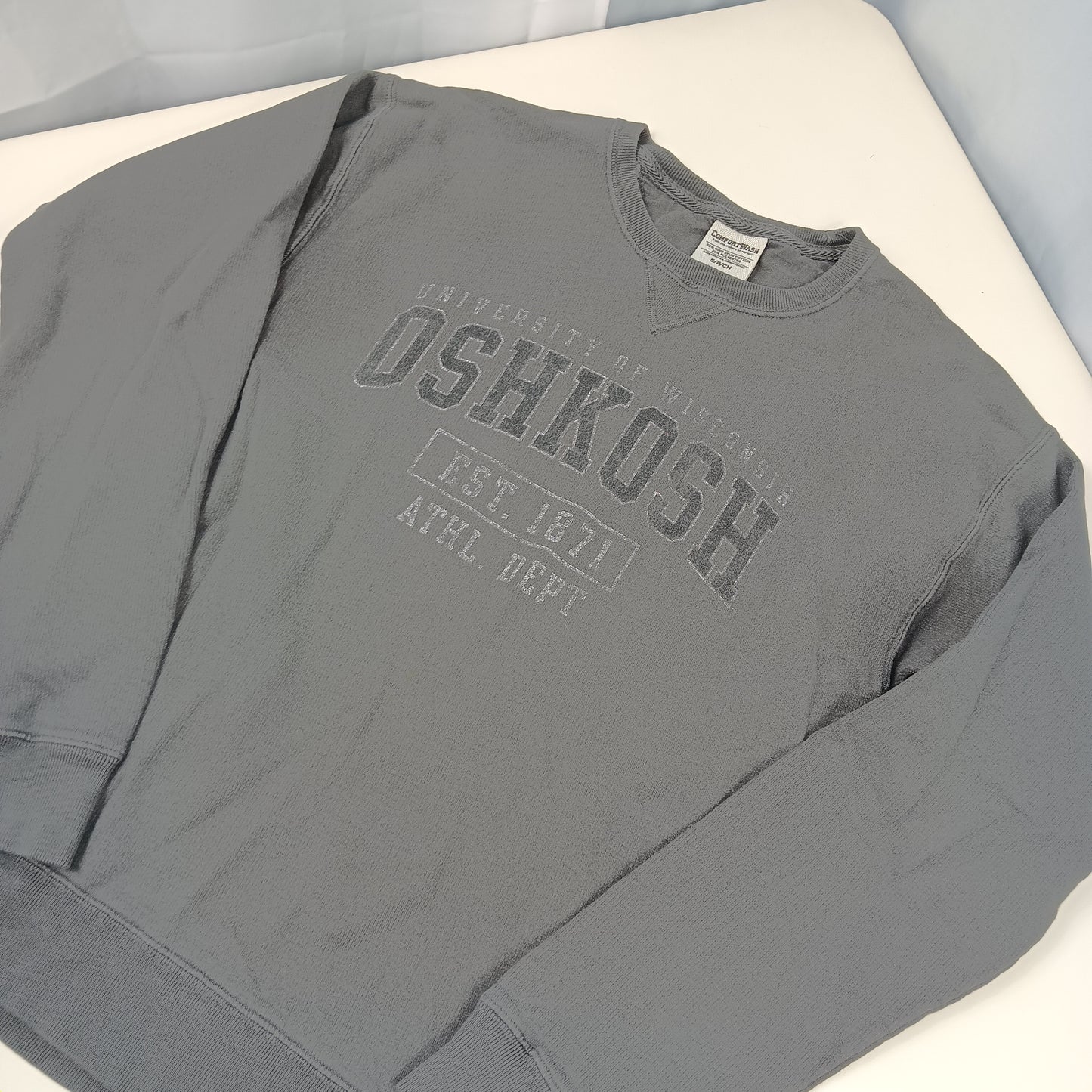 UW Oshkosh Modern Crewneck - Small - Comfort Wash