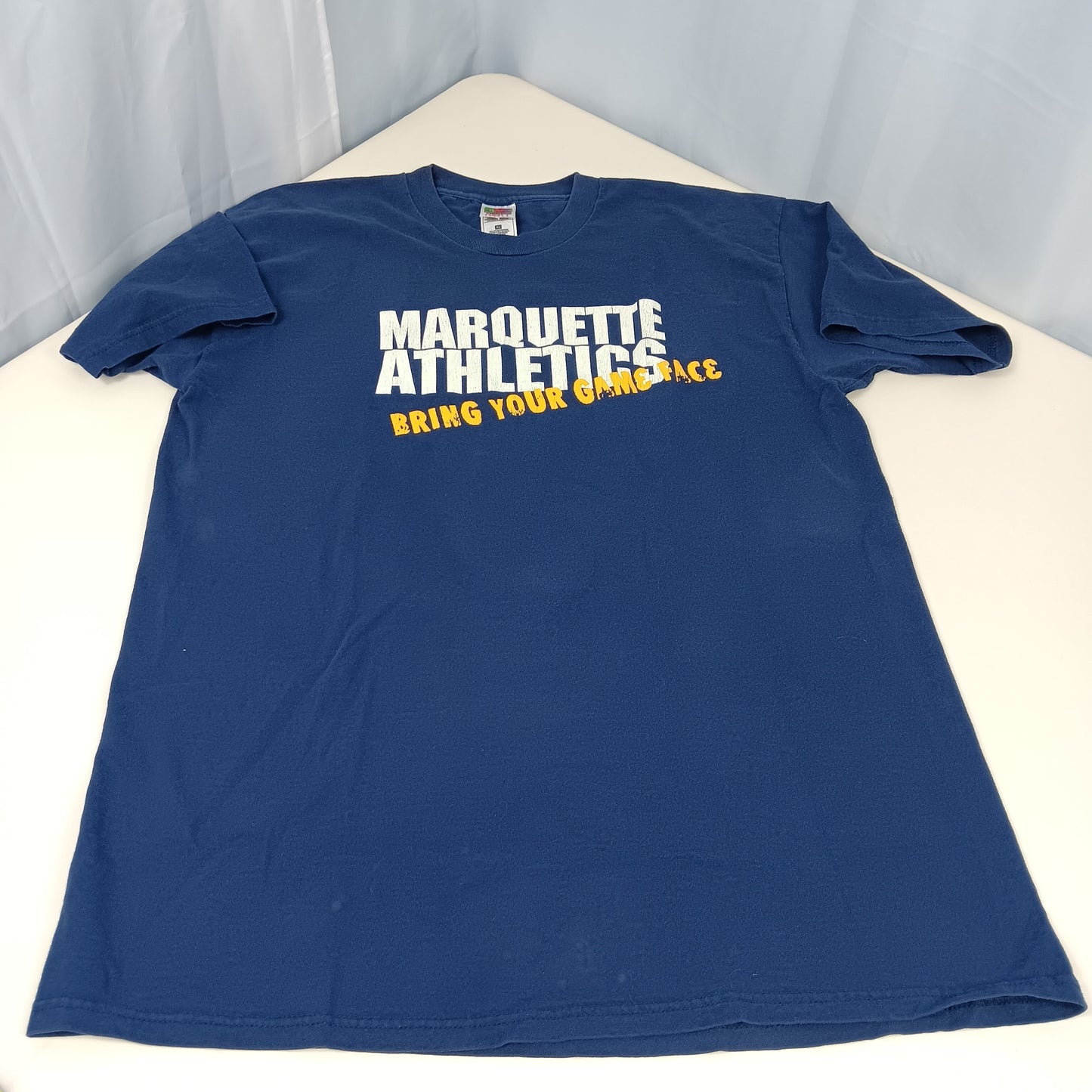Marquette University "Bring Your Game Face" Fan Shirt - XL - Fruit Of The Loom