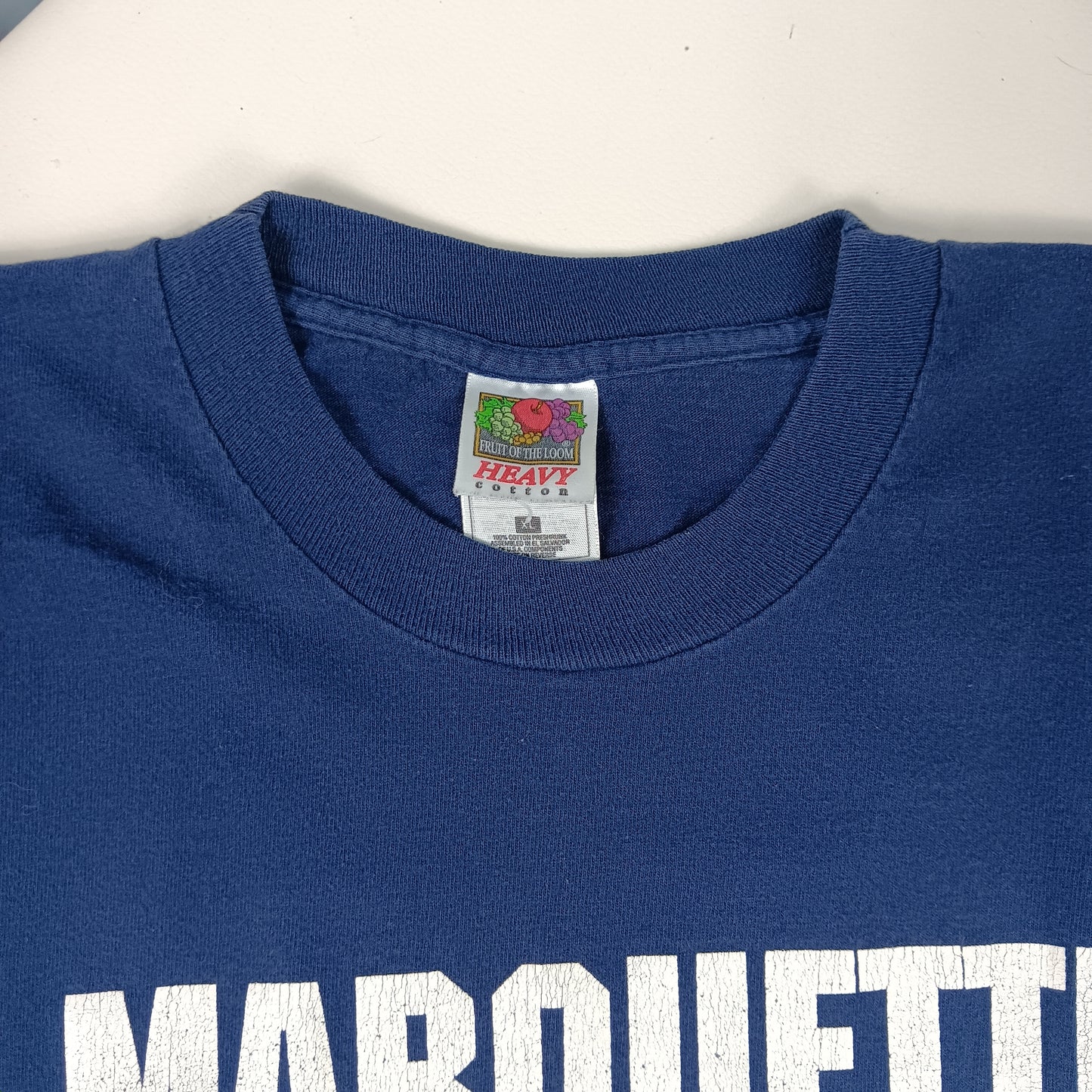 Marquette University "Bring Your Game Face" Fan Shirt - XL - Fruit Of The Loom