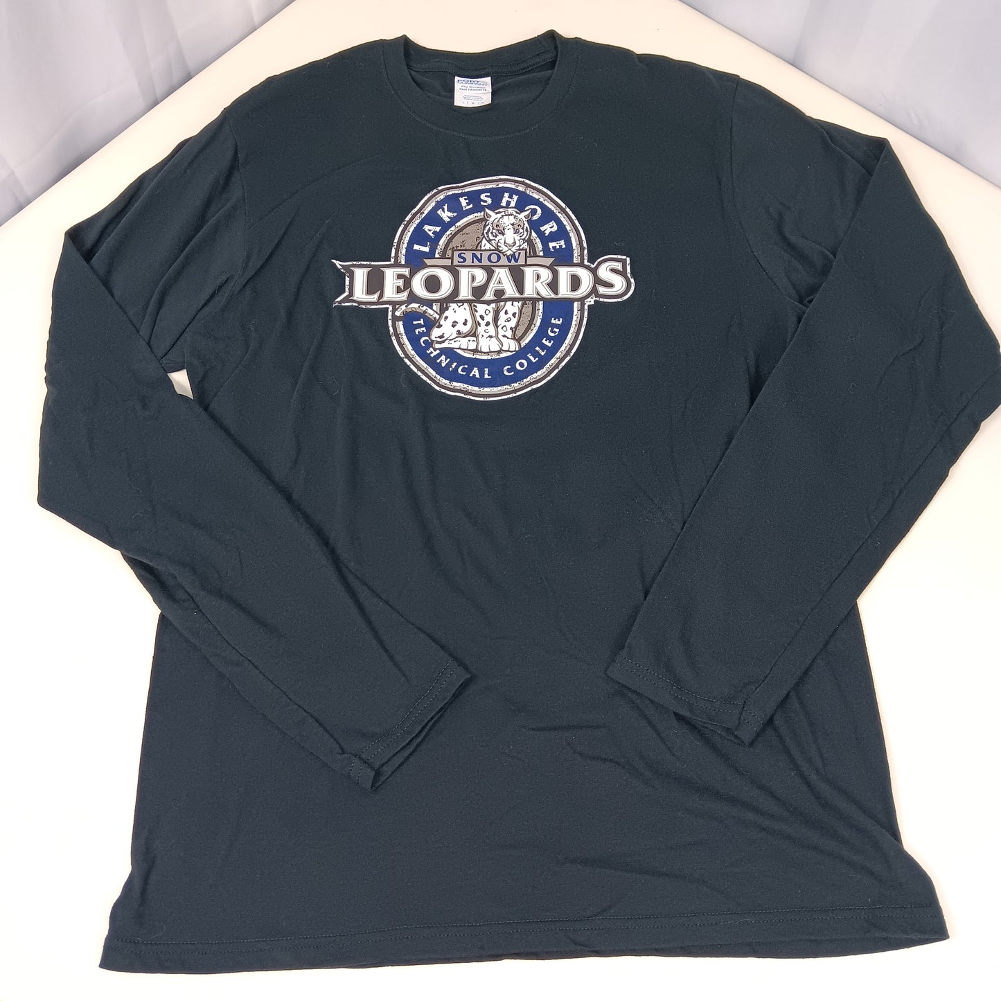 Lakeshore Technical College Snow Leopords Longsleeve Shirt - Large - Port & Co