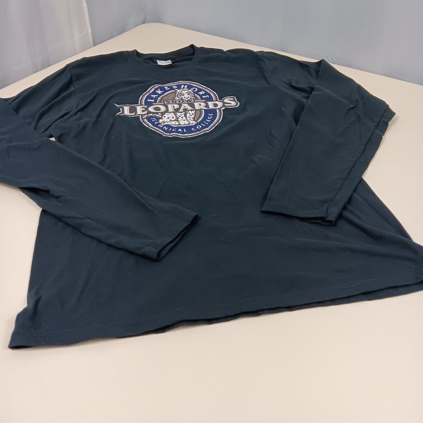 Lakeshore Technical College Snow Leopords Longsleeve Shirt - Large - Port & Co