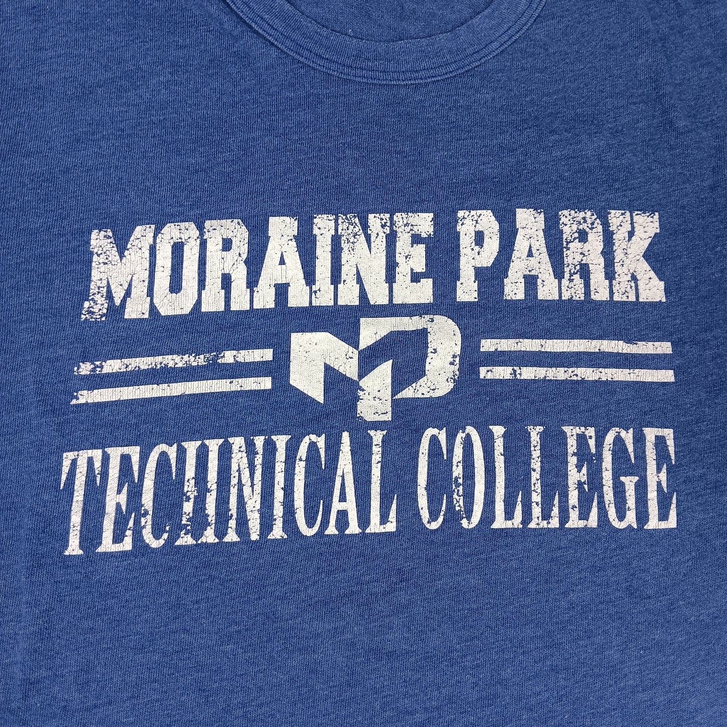 Moraine Park Technical College Spell Out Tee - Small - Alternative