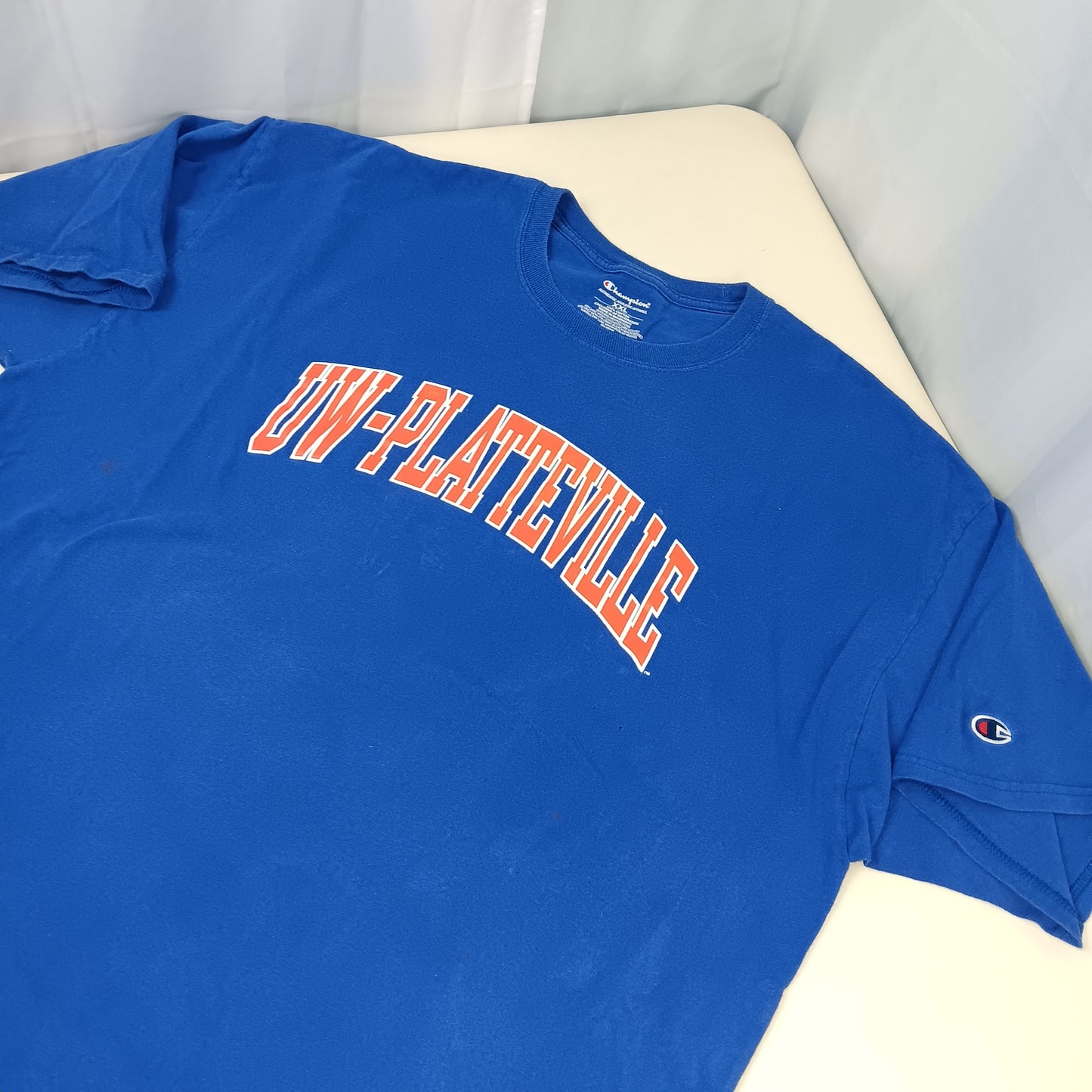 UW Platteville Spellout Tee - XXL - Champion