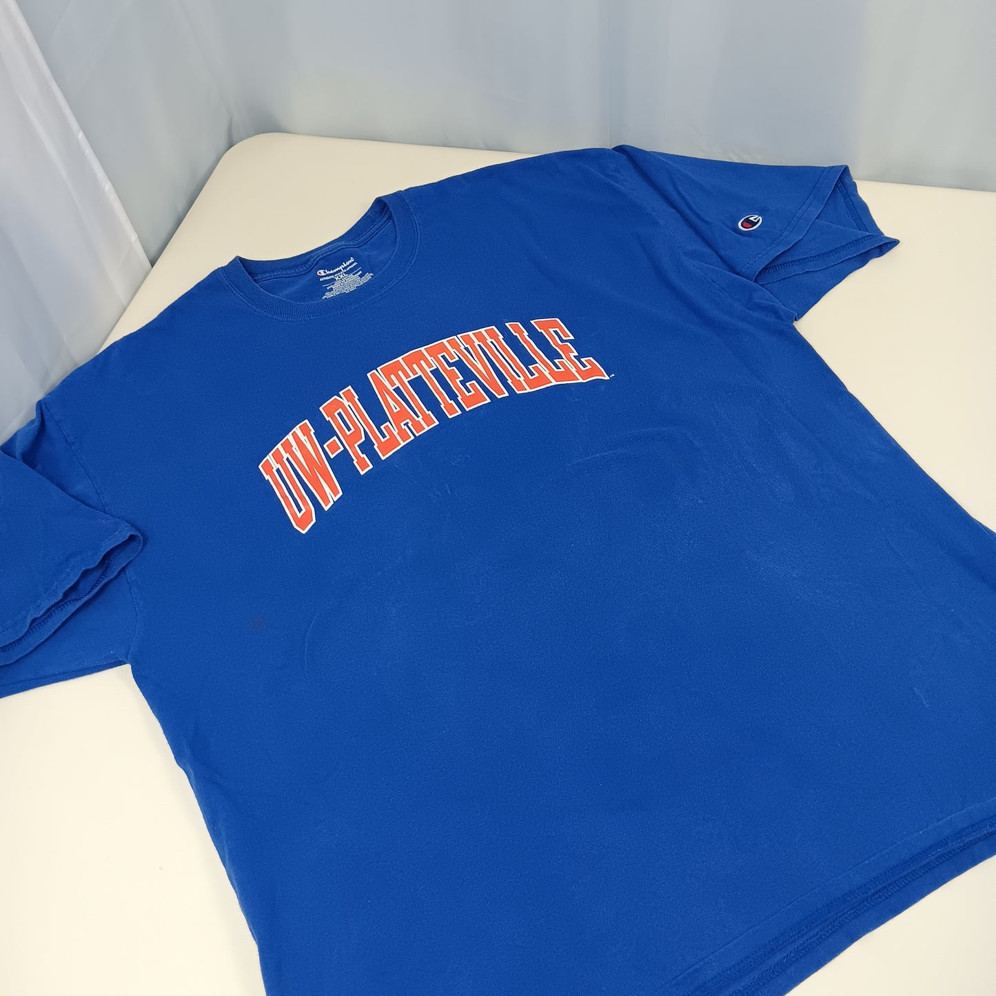 UW Platteville Spellout Tee - XXL - Champion