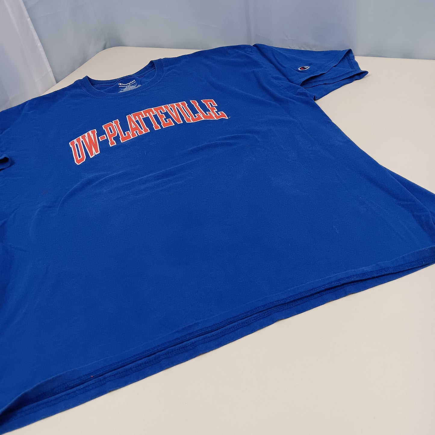 UW Platteville Spellout Tee - XXL - Champion
