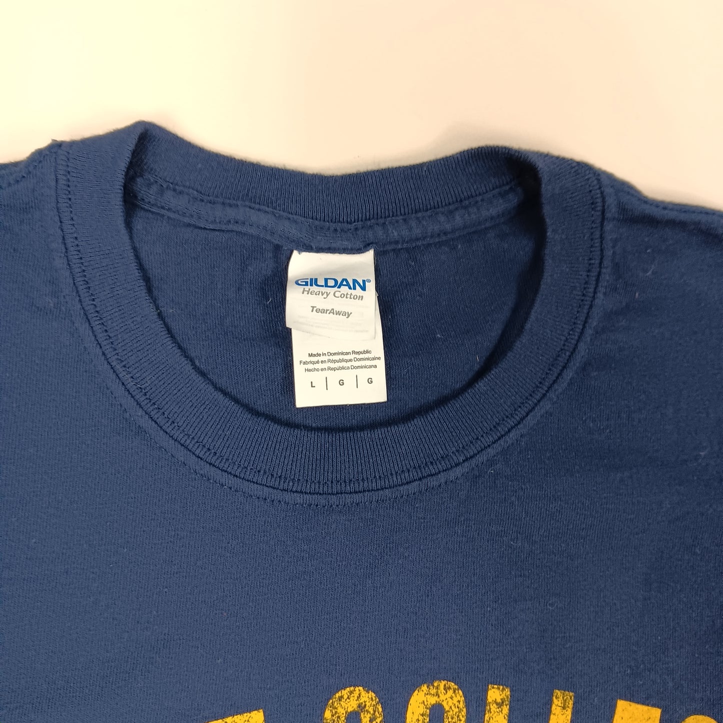 Beloit College Spellout Logo Shirt - Large - Gildan