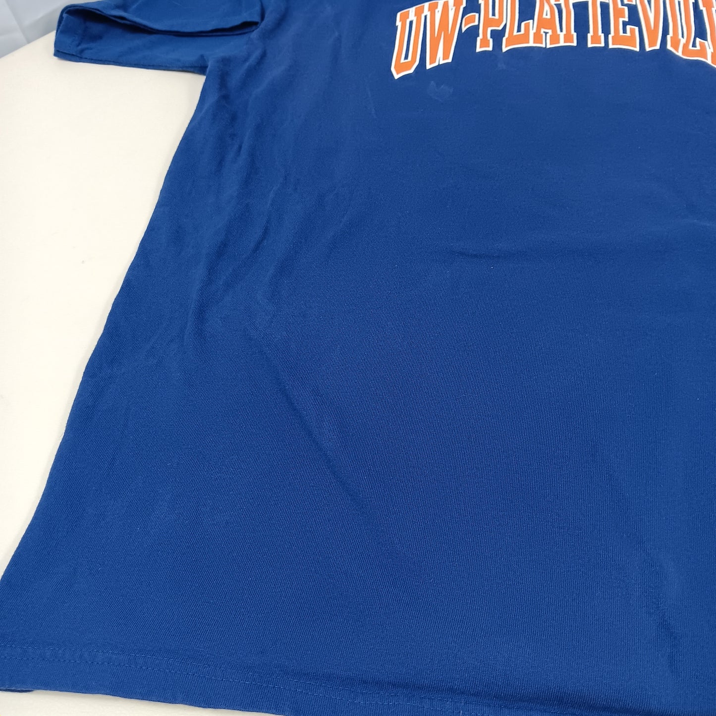 UW Platteville Pioneers Spell Out T Shirt - XL - Champion