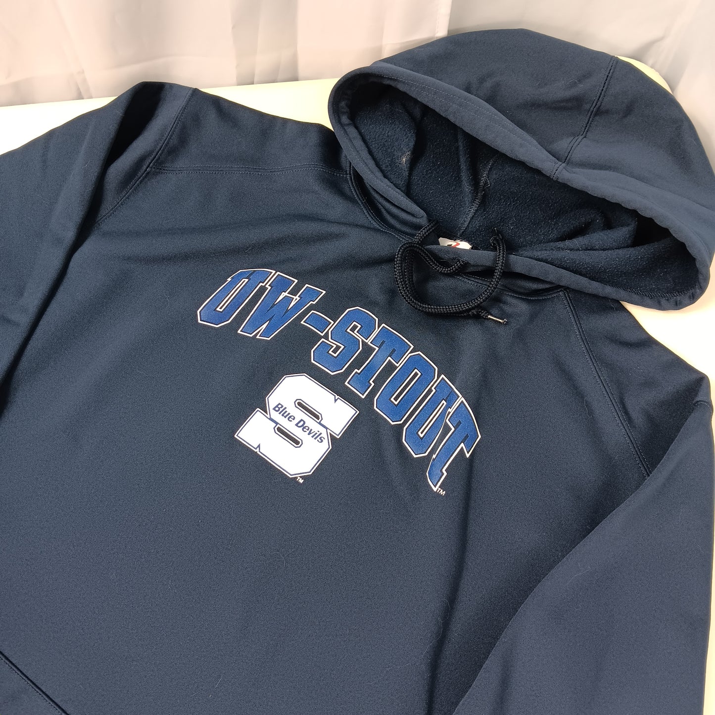 UW Stout Blue Devils Hoodie - Large - Badger Sporting Goods