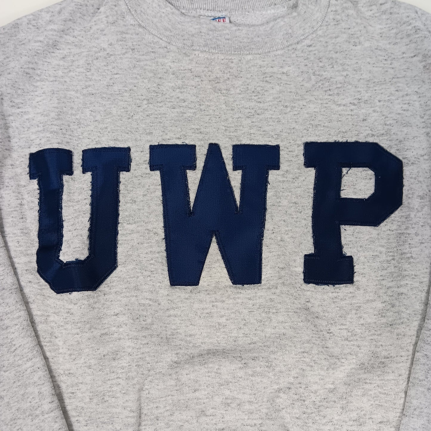 UW Platteville Embroidered Vintage 80's Crewneck - Medium (Small)- Soffe