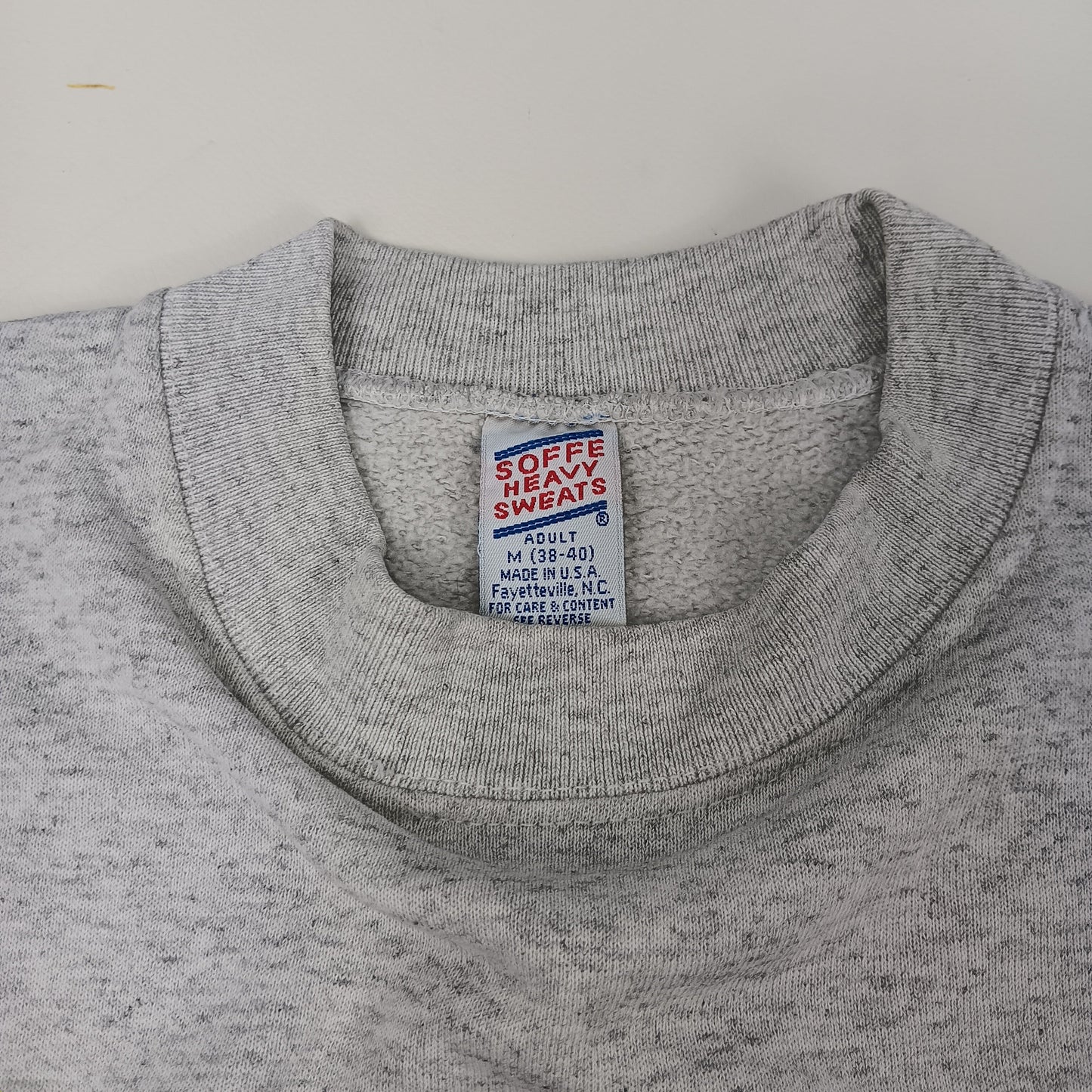 UW Platteville Embroidered Vintage 80's Crewneck - Medium (Small)- Soffe