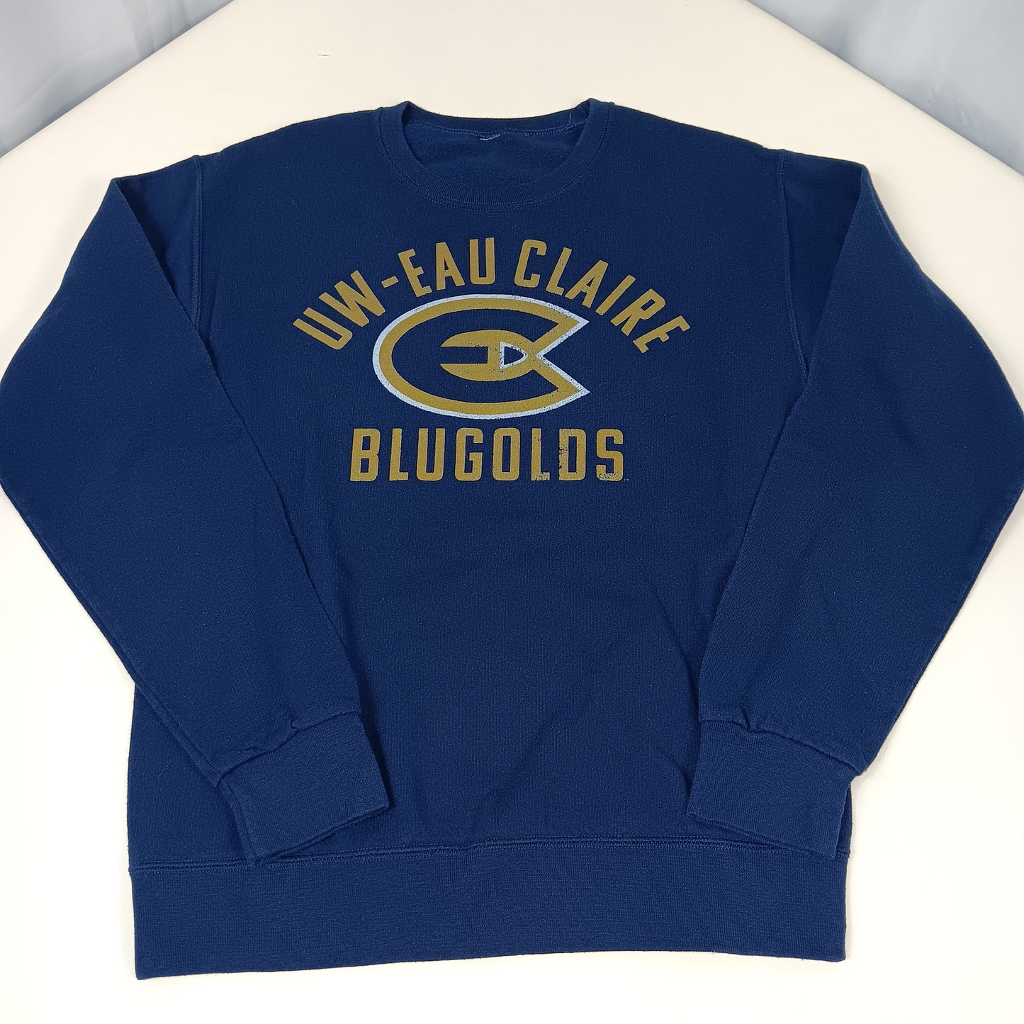 UW Eau Claire Blugolds Logo Crewneck - Small