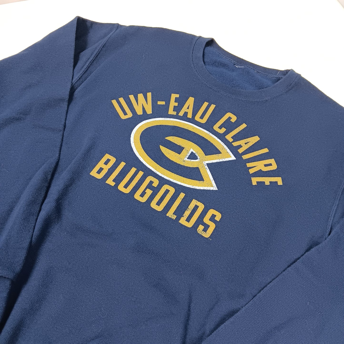 UW Eau Claire Blugolds Logo Crewneck - Small