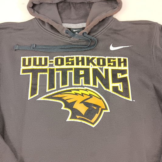 UW Oshkosh Logo Hoodie - Medium - Nike
